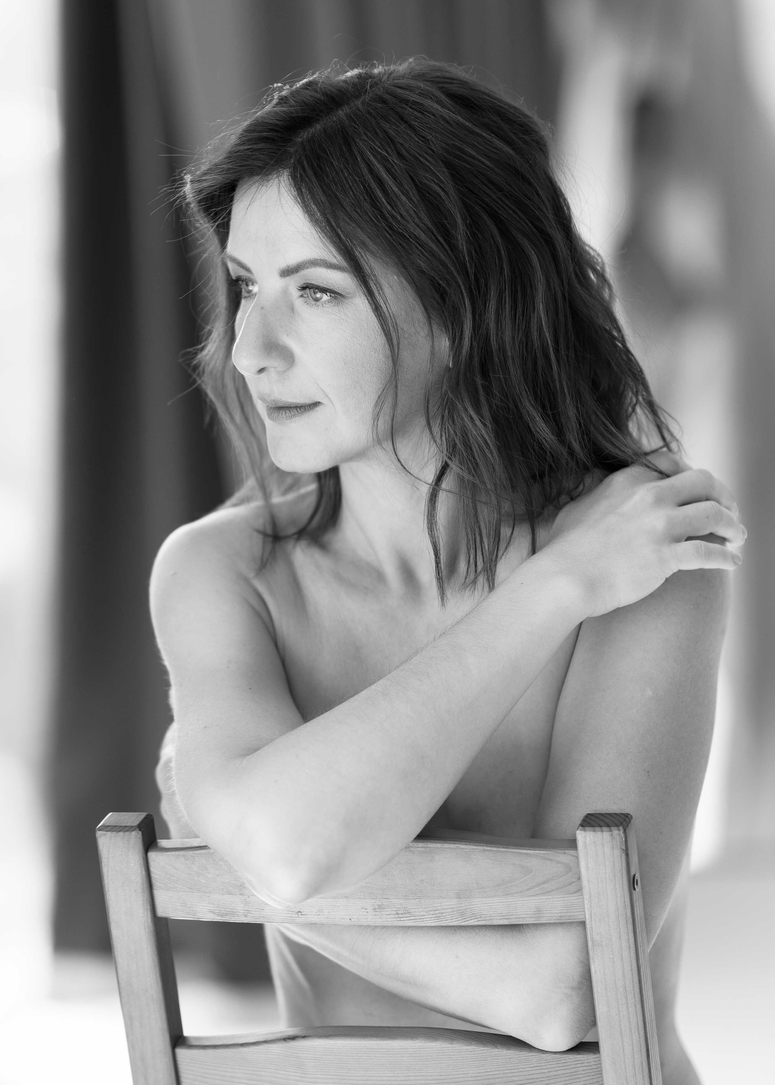 Женский портретный фотограф 35+ Воронеж. Добро пожаловать в магию ЧБ портрета