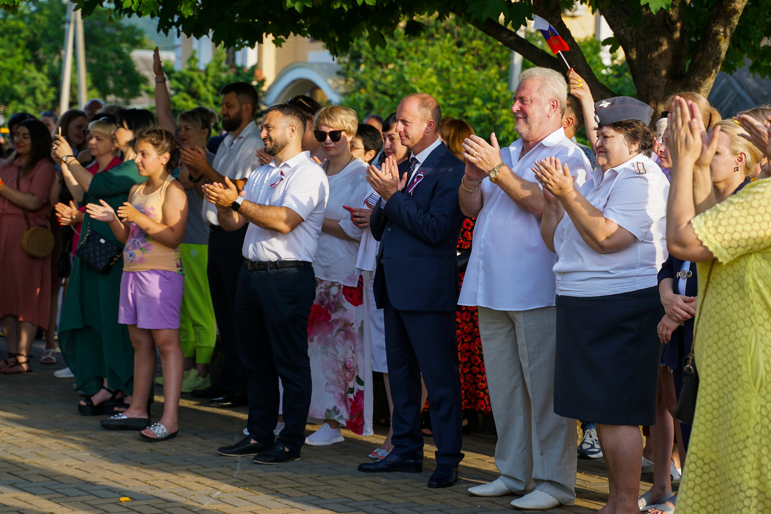 День России. Концерт. Жизнь курорта Кабардинка в фотографиях