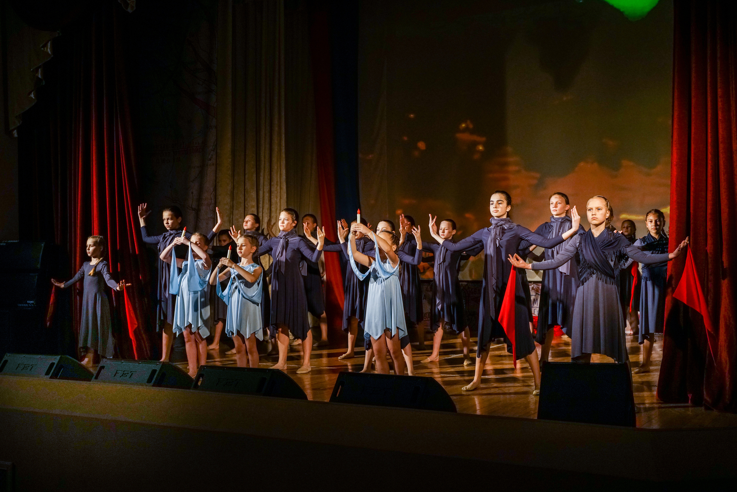 Концерт к 9 мая. ДК Кабардинка. Жизнь курорта Кабардинка в фотографиях