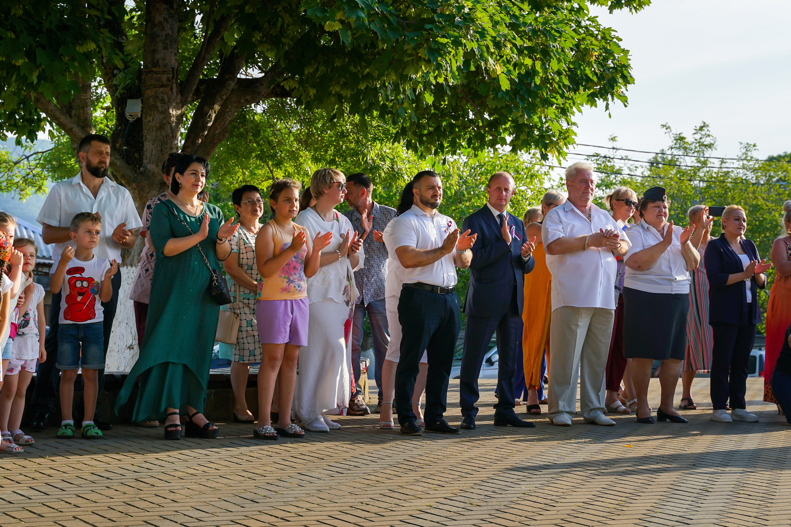 День России. Концерт. Жизнь курорта Кабардинка в фотографиях