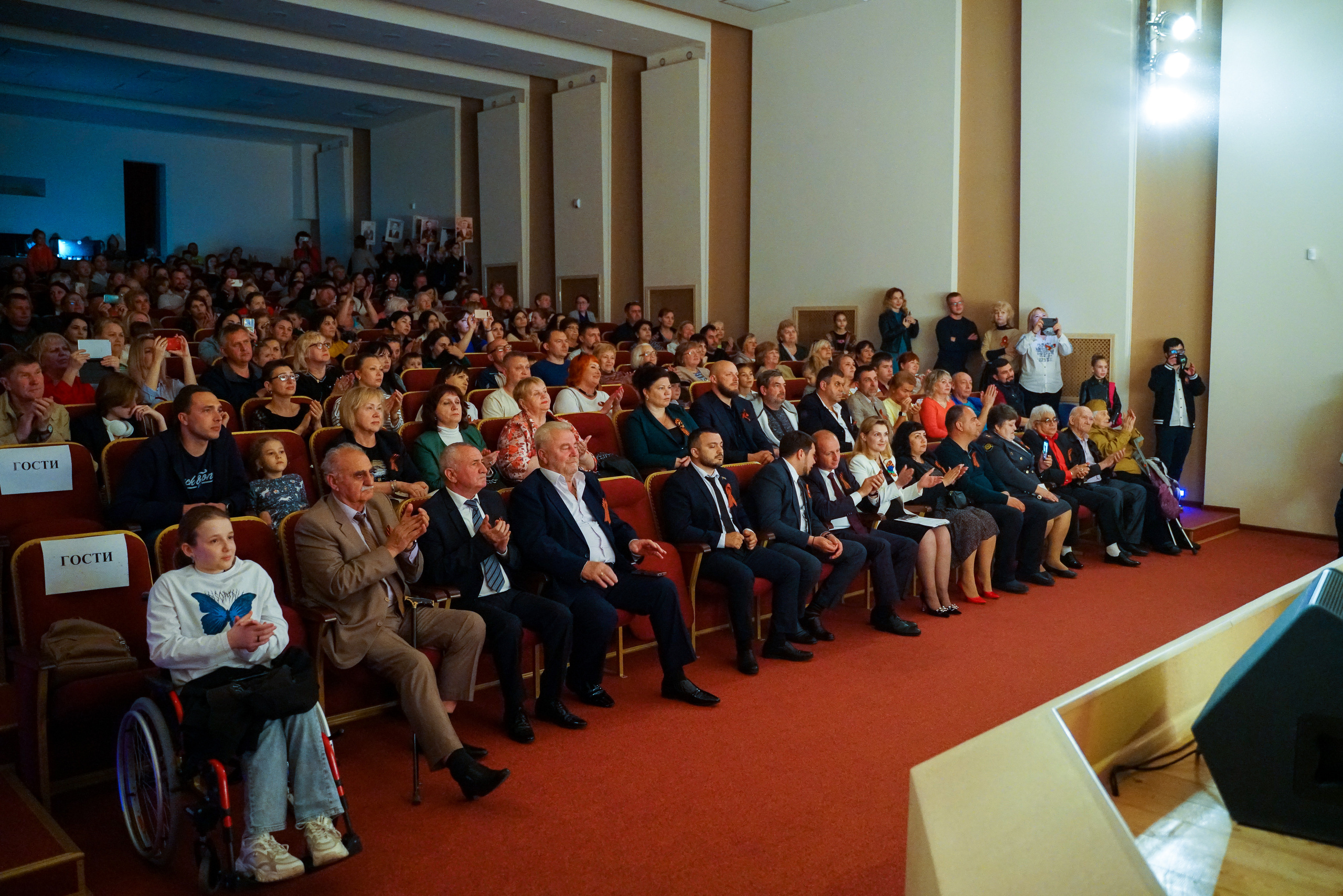 Концерт к 9 мая. ДК Кабардинка. Жизнь курорта Кабардинка в фотографиях