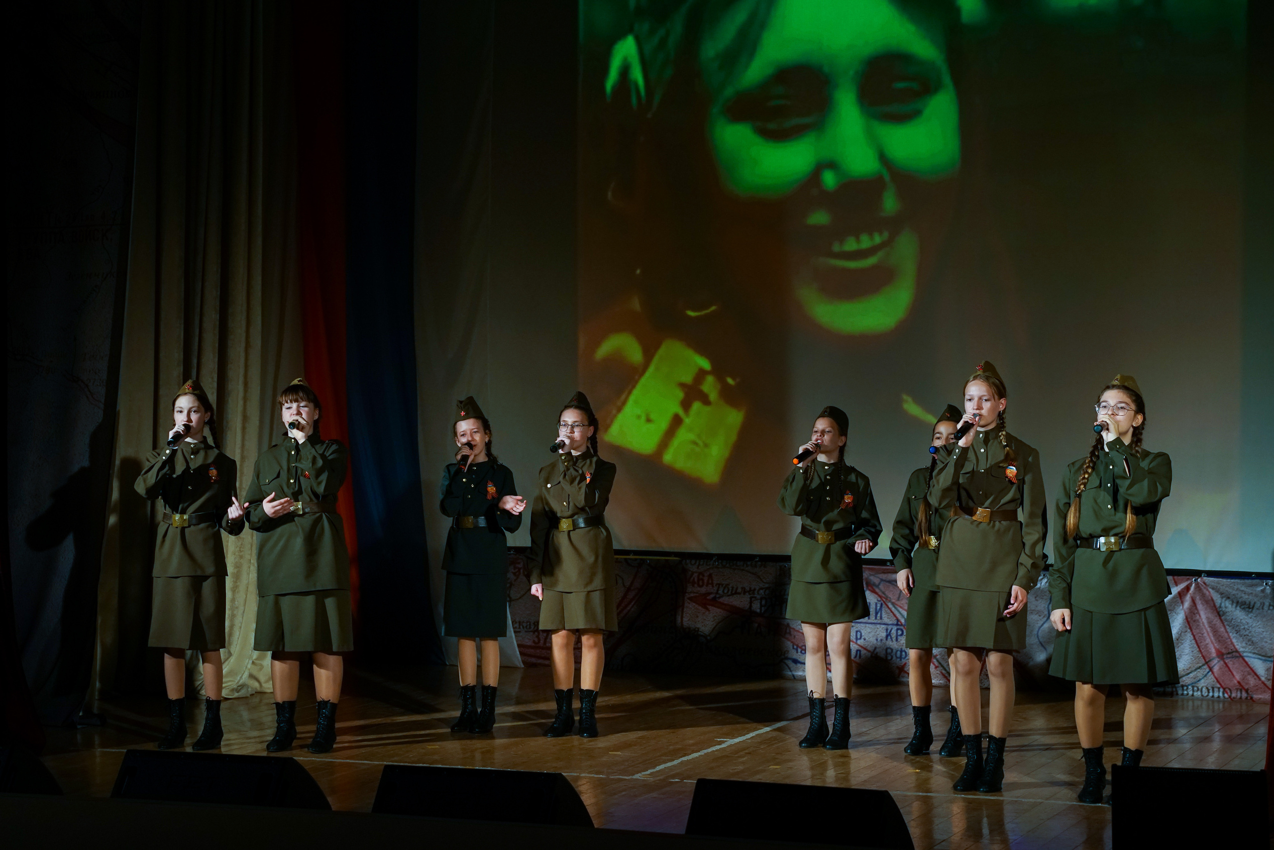 Концерт к 9 мая. ДК Кабардинка. Жизнь курорта Кабардинка в фотографиях