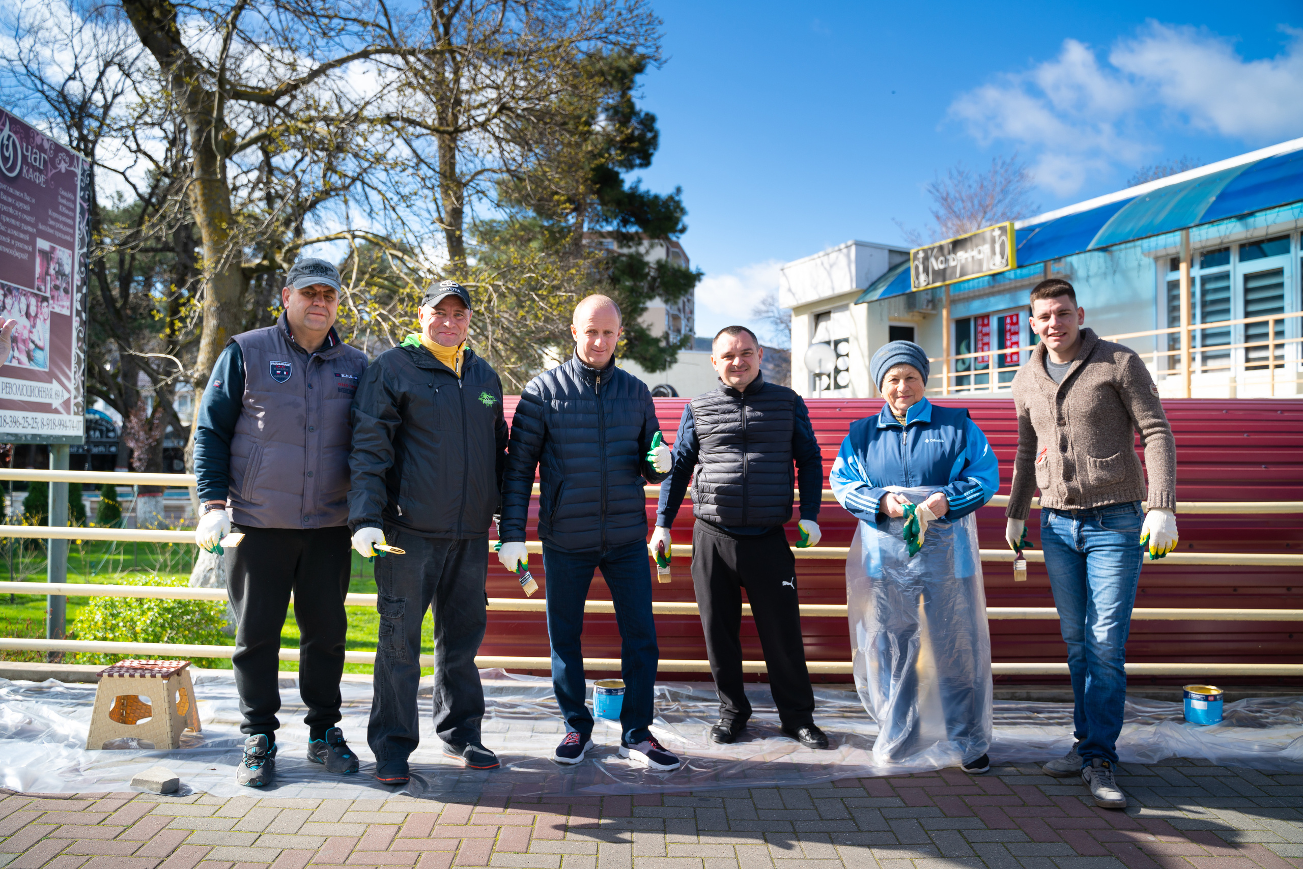 Сельский субботник. Жизнь курорта Кабардинка в фотографиях