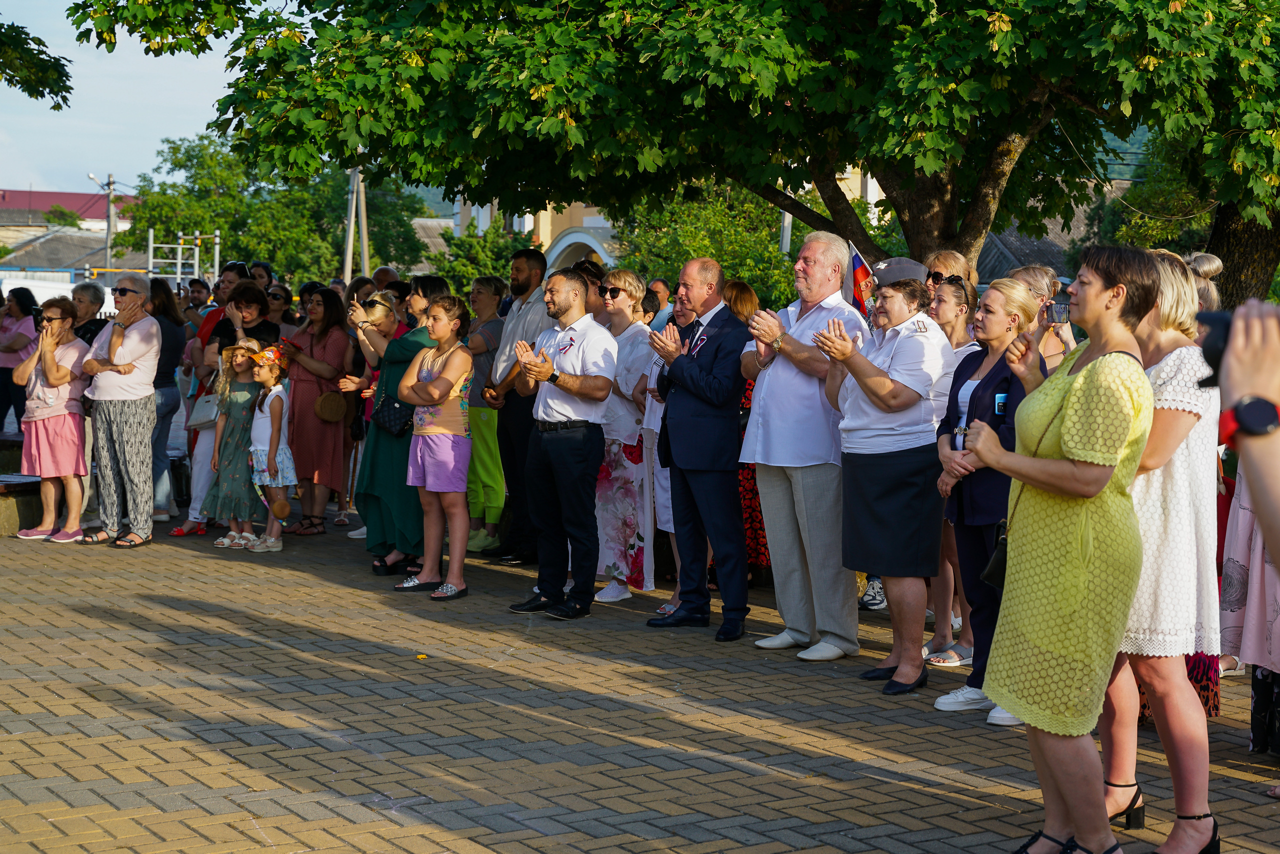 День России. Концерт. Жизнь курорта Кабардинка в фотографиях