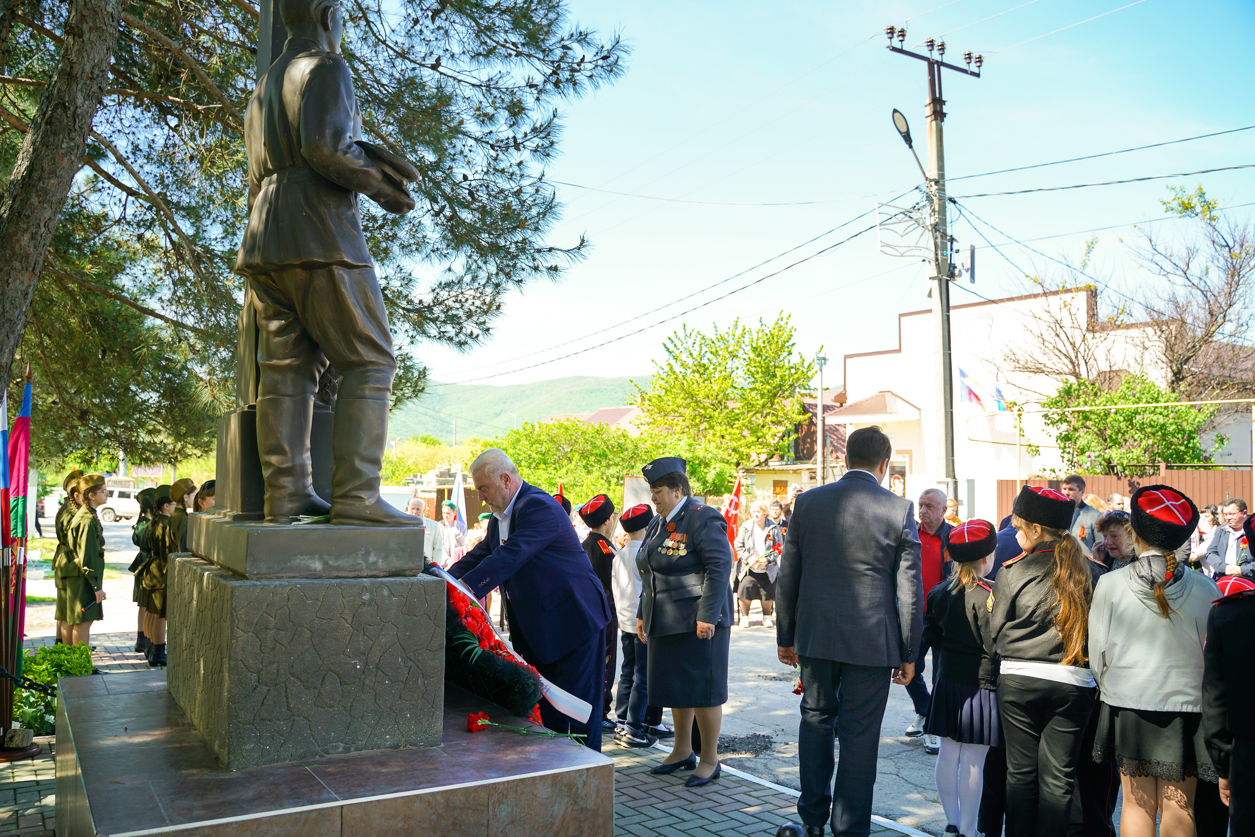 Митинг с. Виноградное. Жизнь курорта Кабардинка в фотографиях