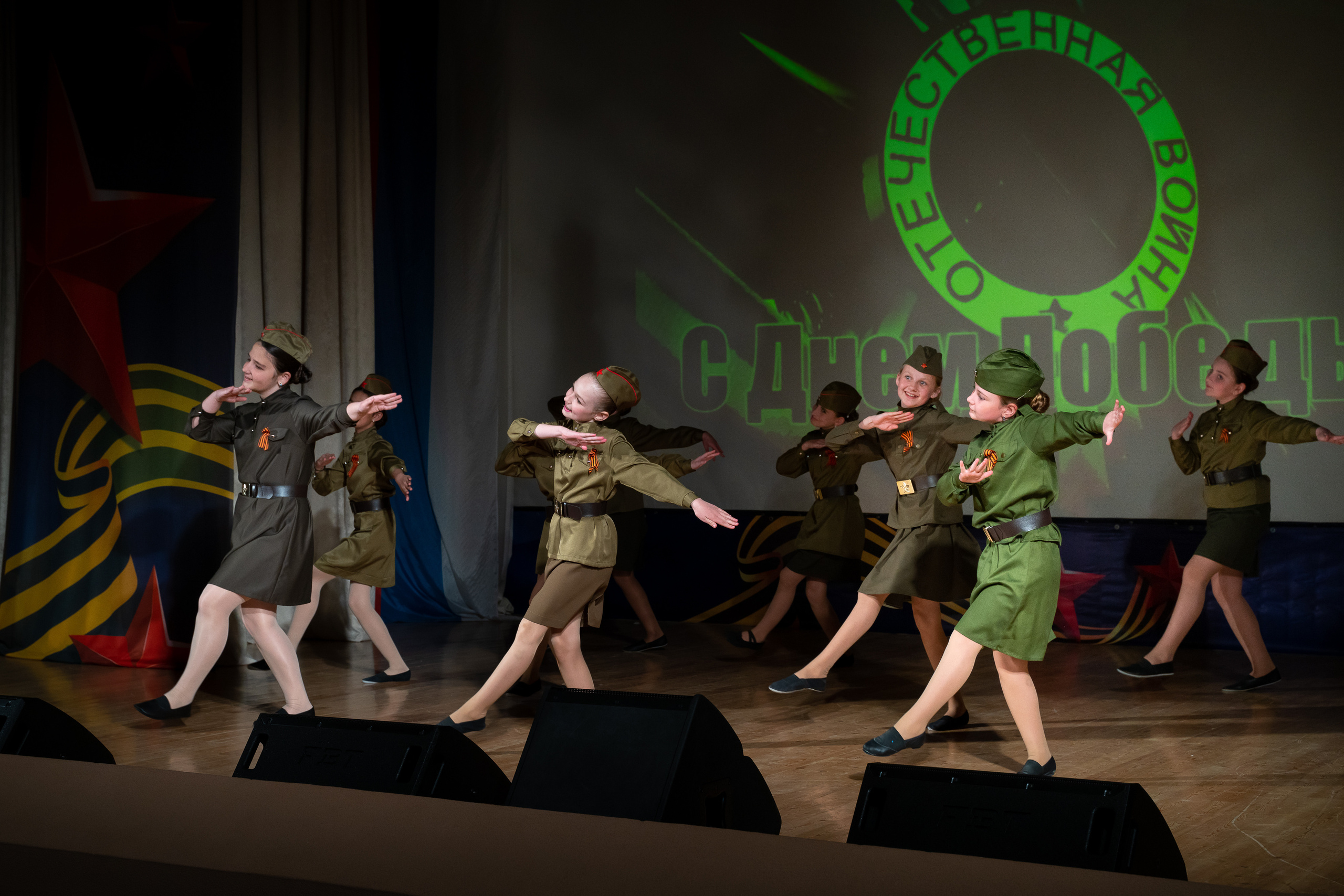 Концерт 9 мая. Жизнь курорта Кабардинка в фотографиях