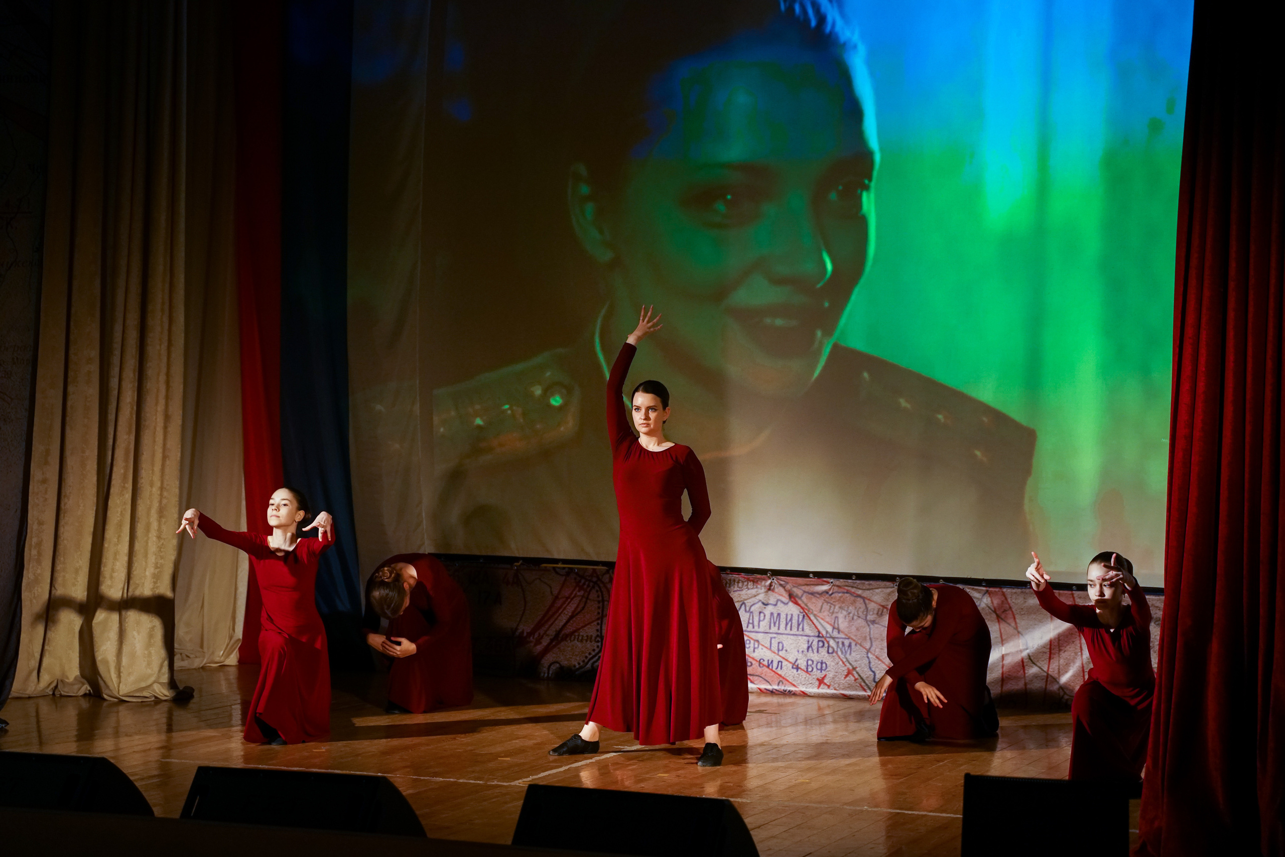 Концерт к 9 мая. ДК Кабардинка. Жизнь курорта Кабардинка в фотографиях