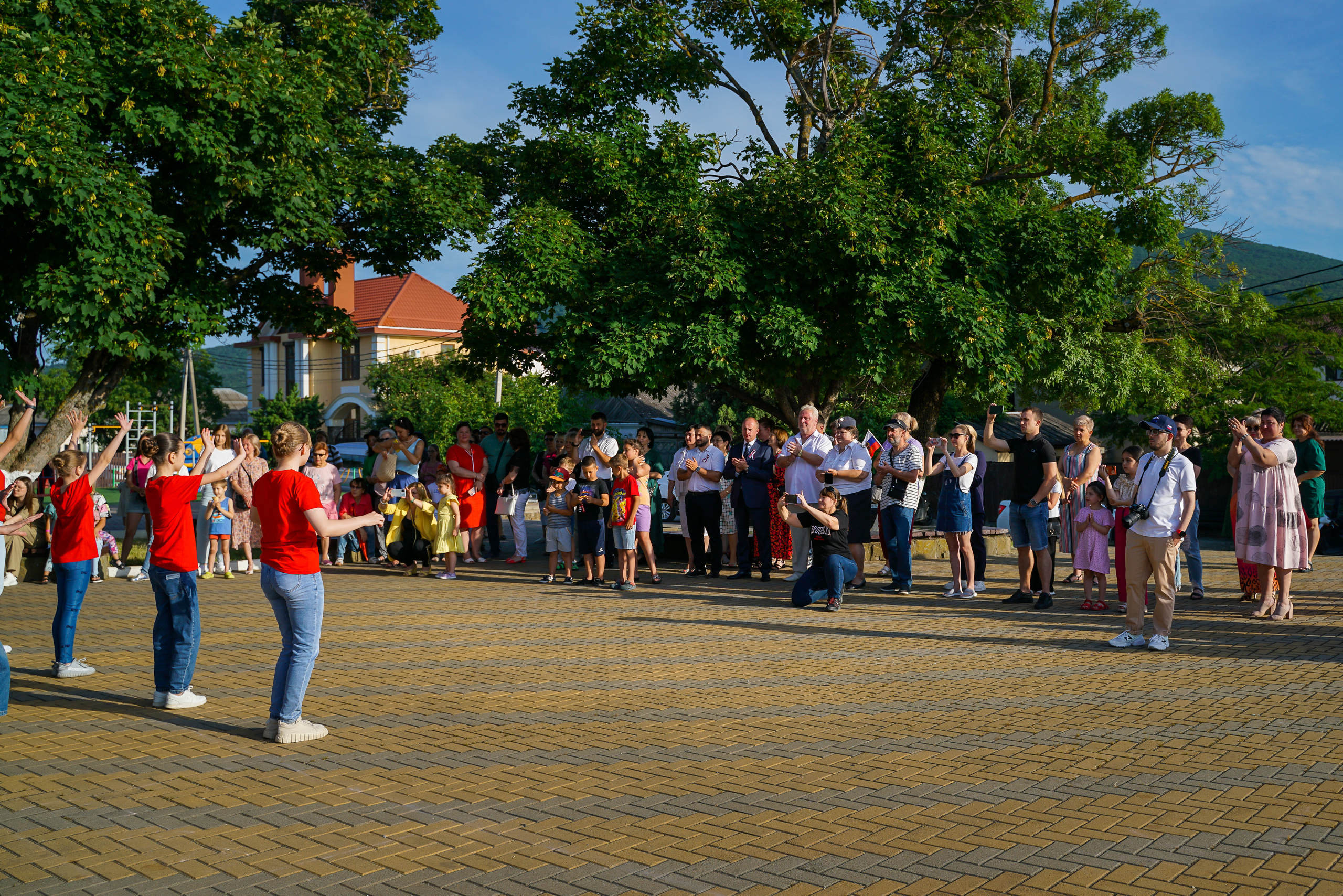 День России. Концерт. Жизнь курорта Кабардинка в фотографиях