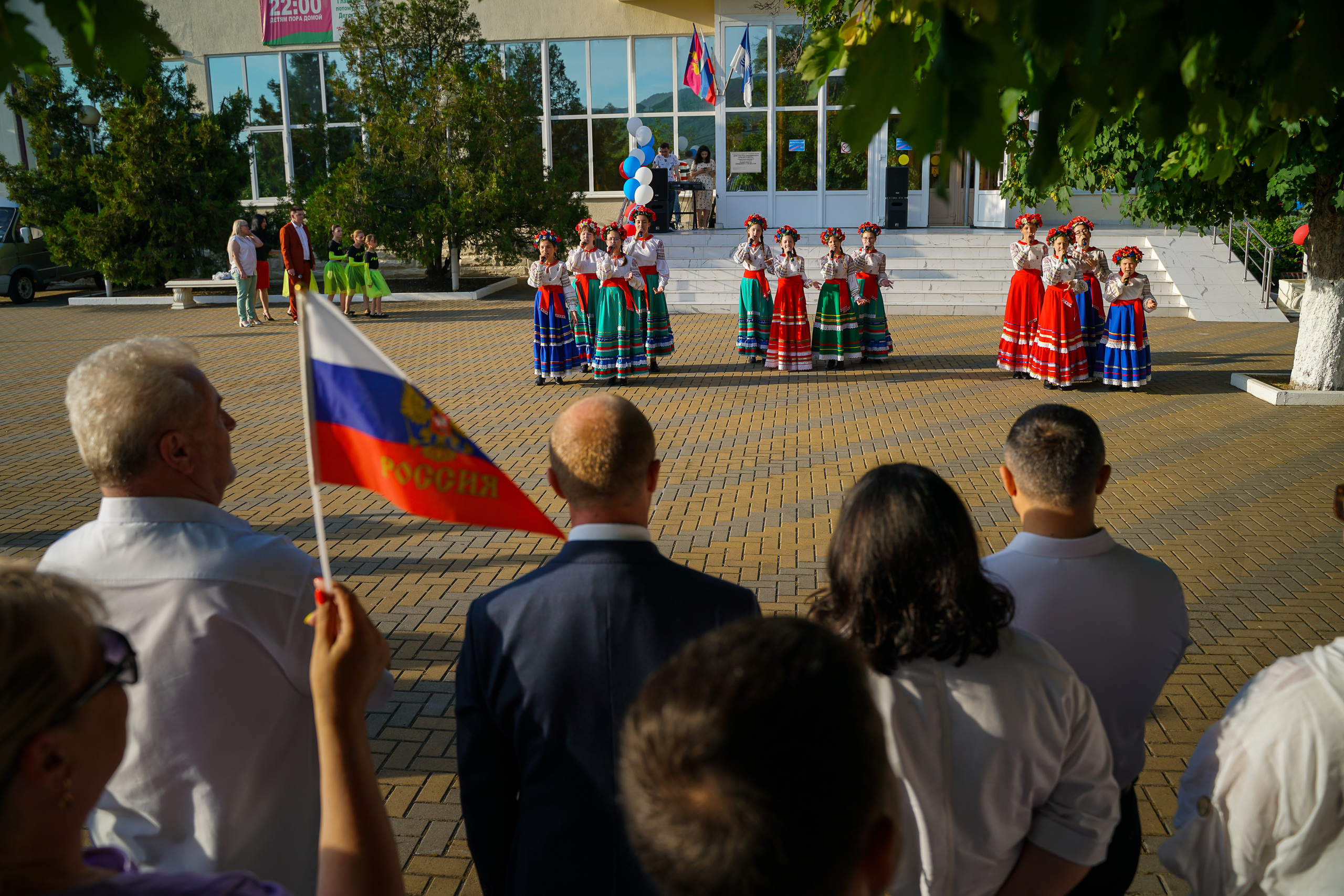 День России. Концерт. Жизнь курорта Кабардинка в фотографиях