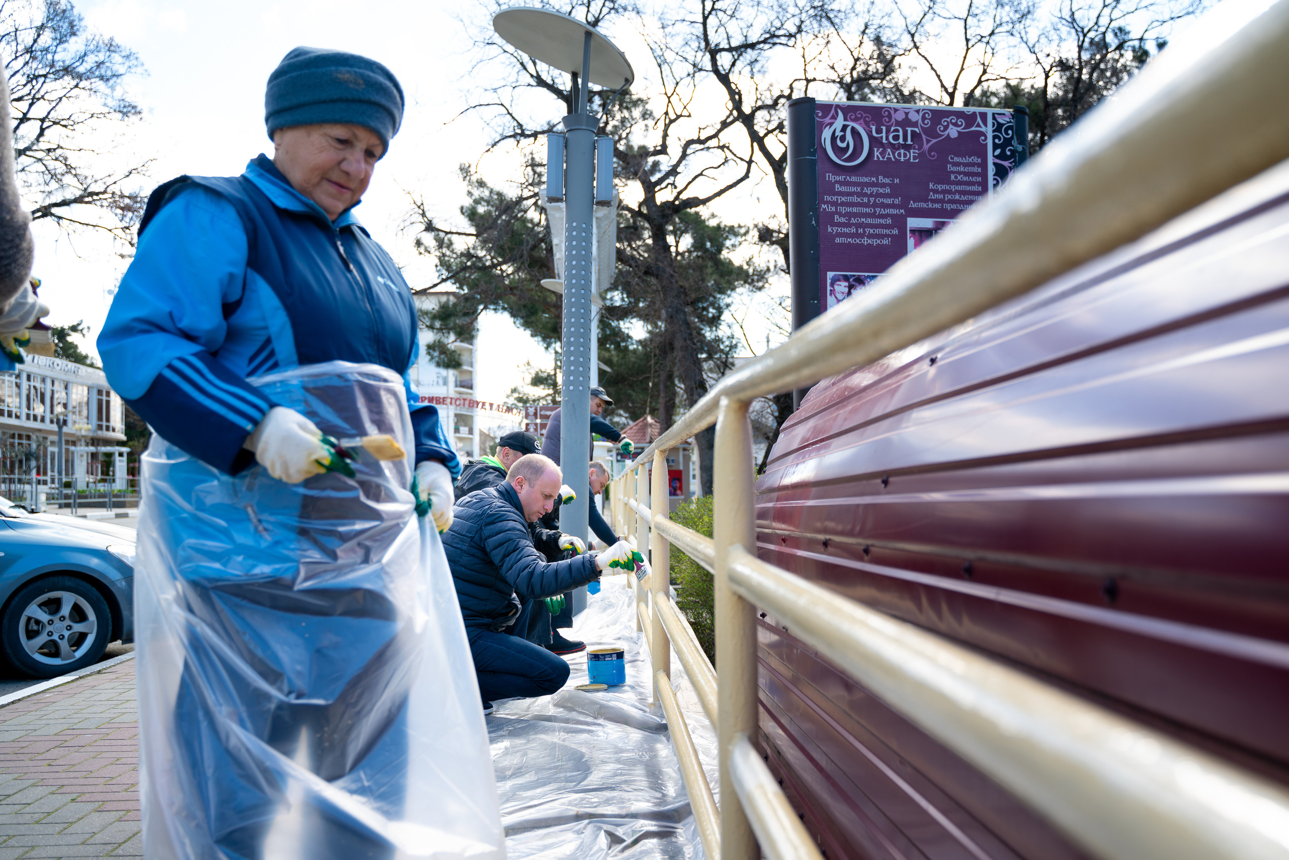 Сельский субботник. Жизнь курорта Кабардинка в фотографиях