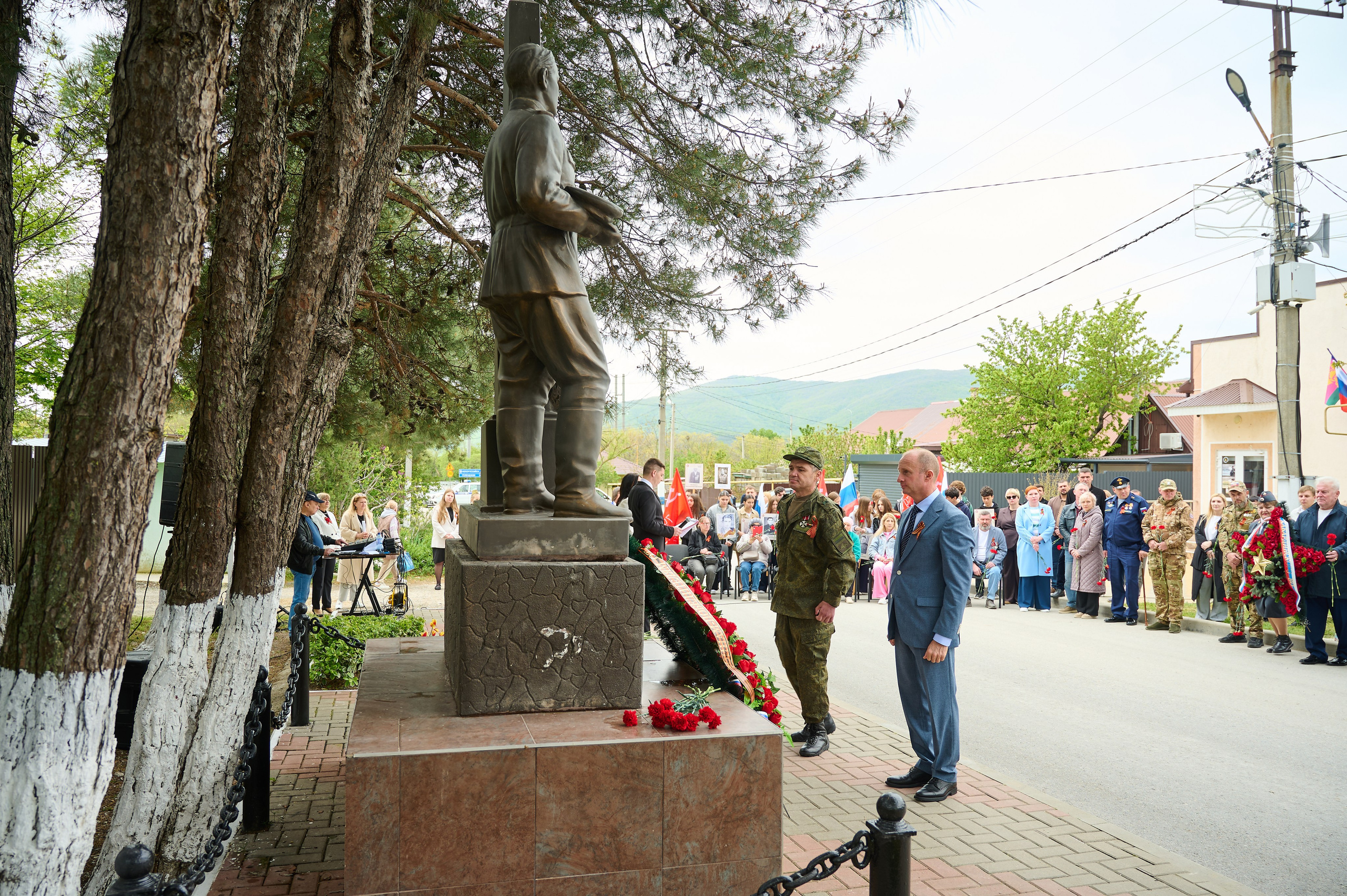 9 мая в селе Виноградное. Жизнь курорта Кабардинка в фотографиях