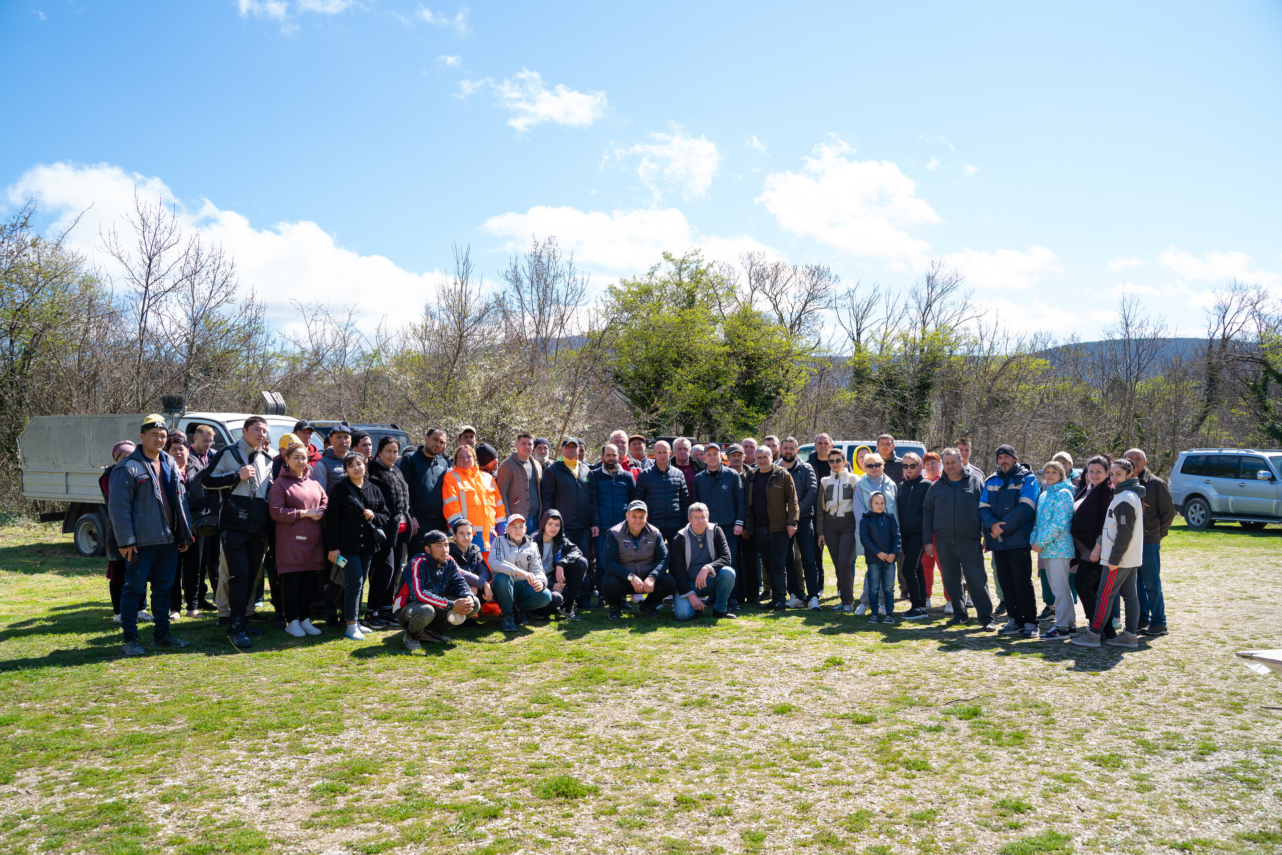 Сельский субботник. Жизнь курорта Кабардинка в фотографиях