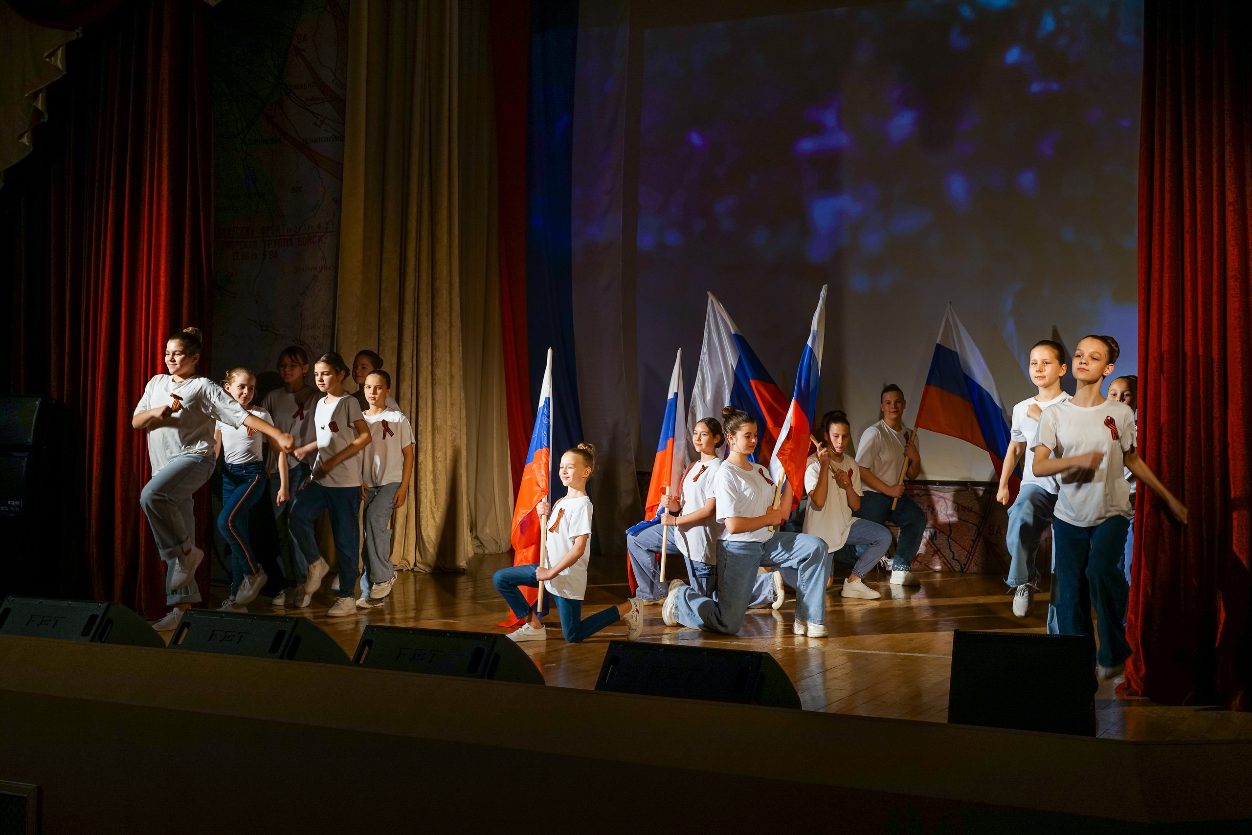 Концерт к 9 мая. ДК Кабардинка. Жизнь курорта Кабардинка в фотографиях