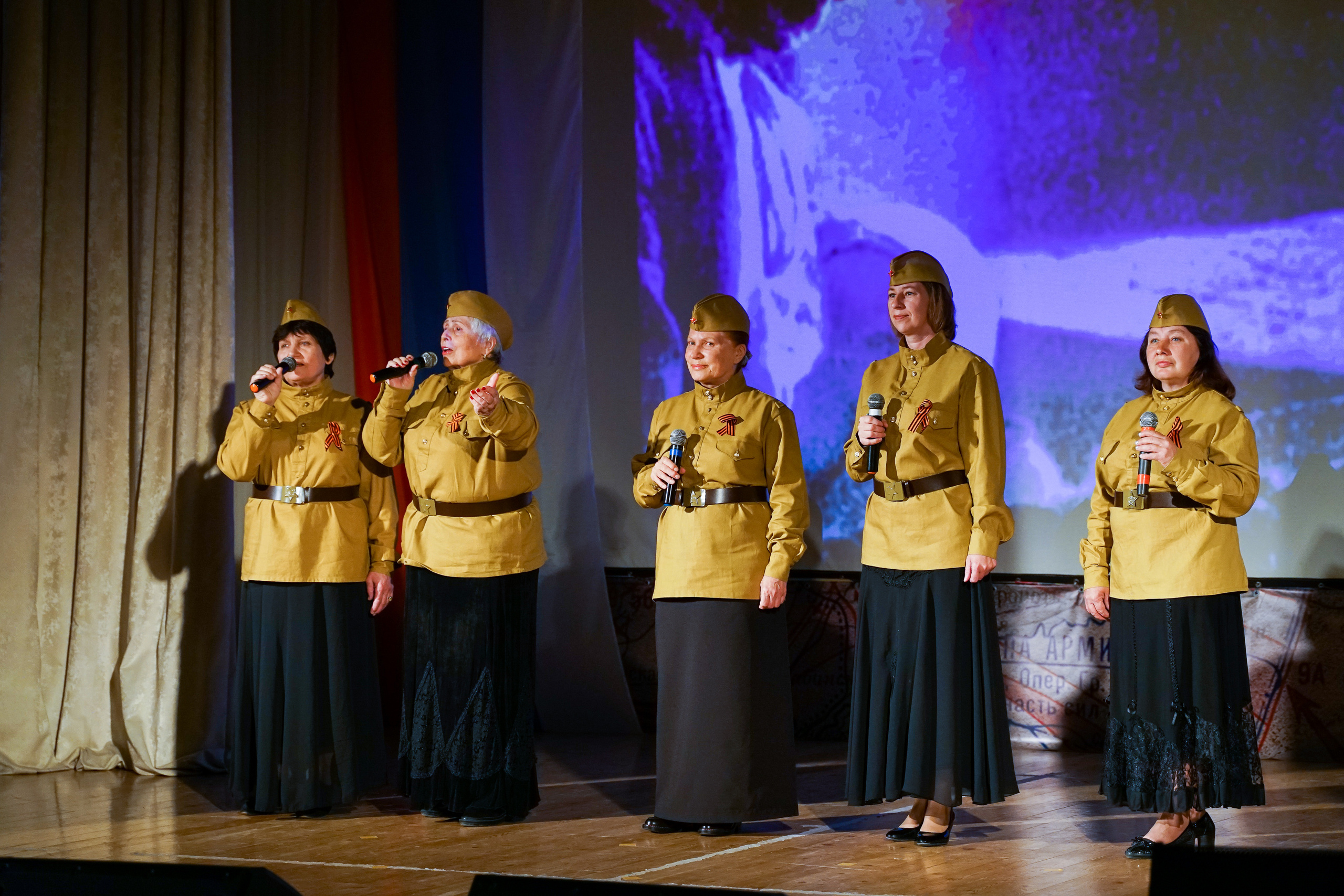 Концерт к 9 мая. ДК Кабардинка. Жизнь курорта Кабардинка в фотографиях