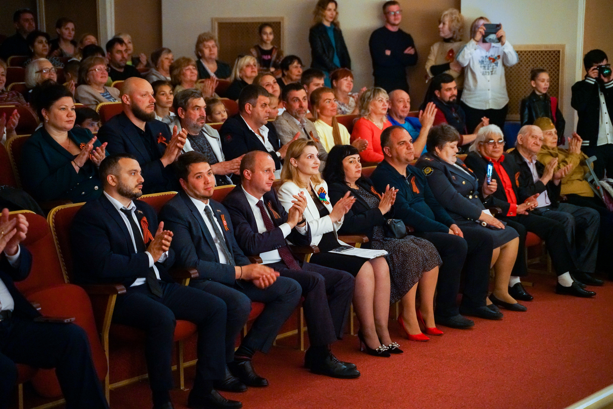 Концерт к 9 мая. ДК Кабардинка. Жизнь курорта Кабардинка в фотографиях