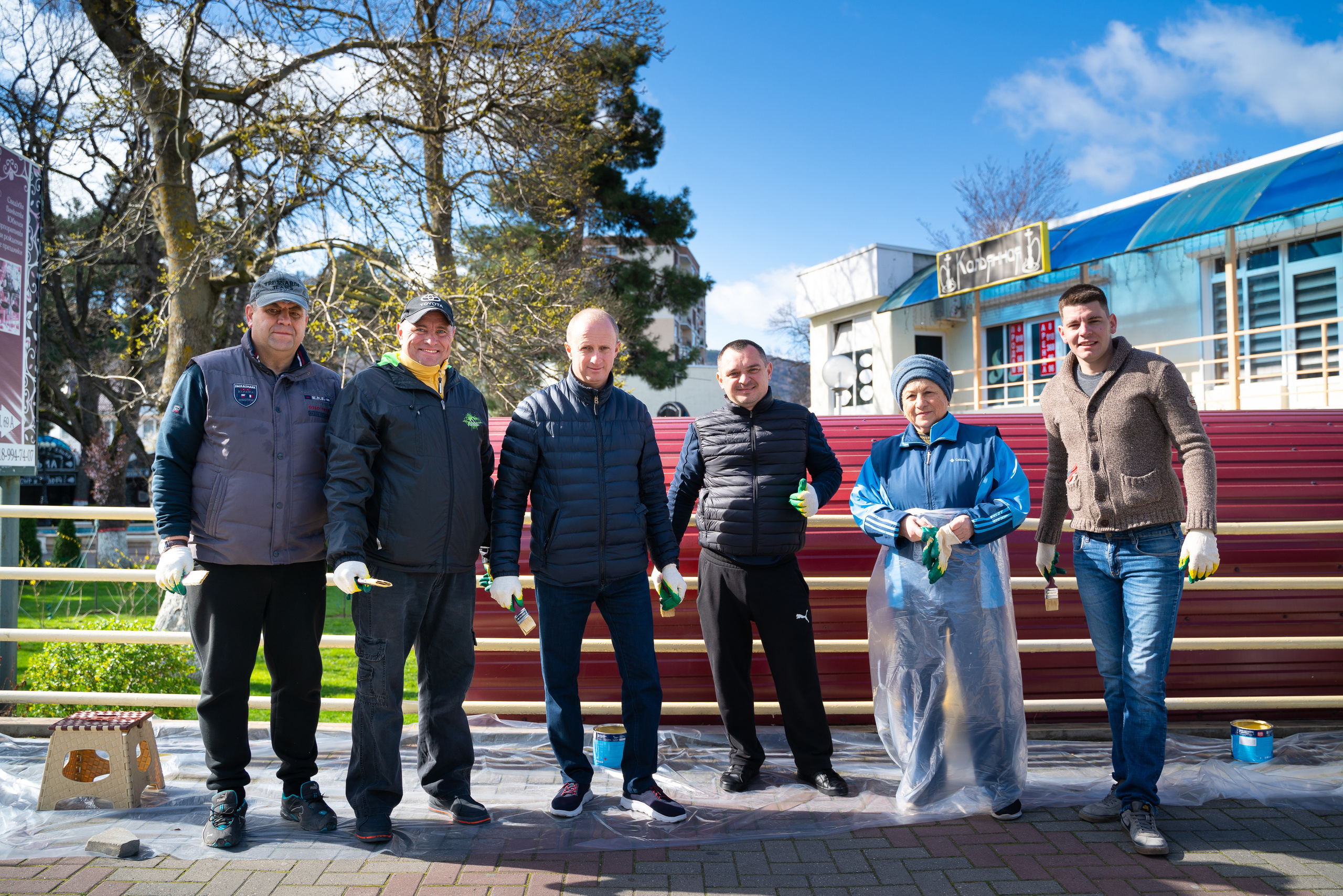 Сельский субботник. Жизнь курорта Кабардинка в фотографиях