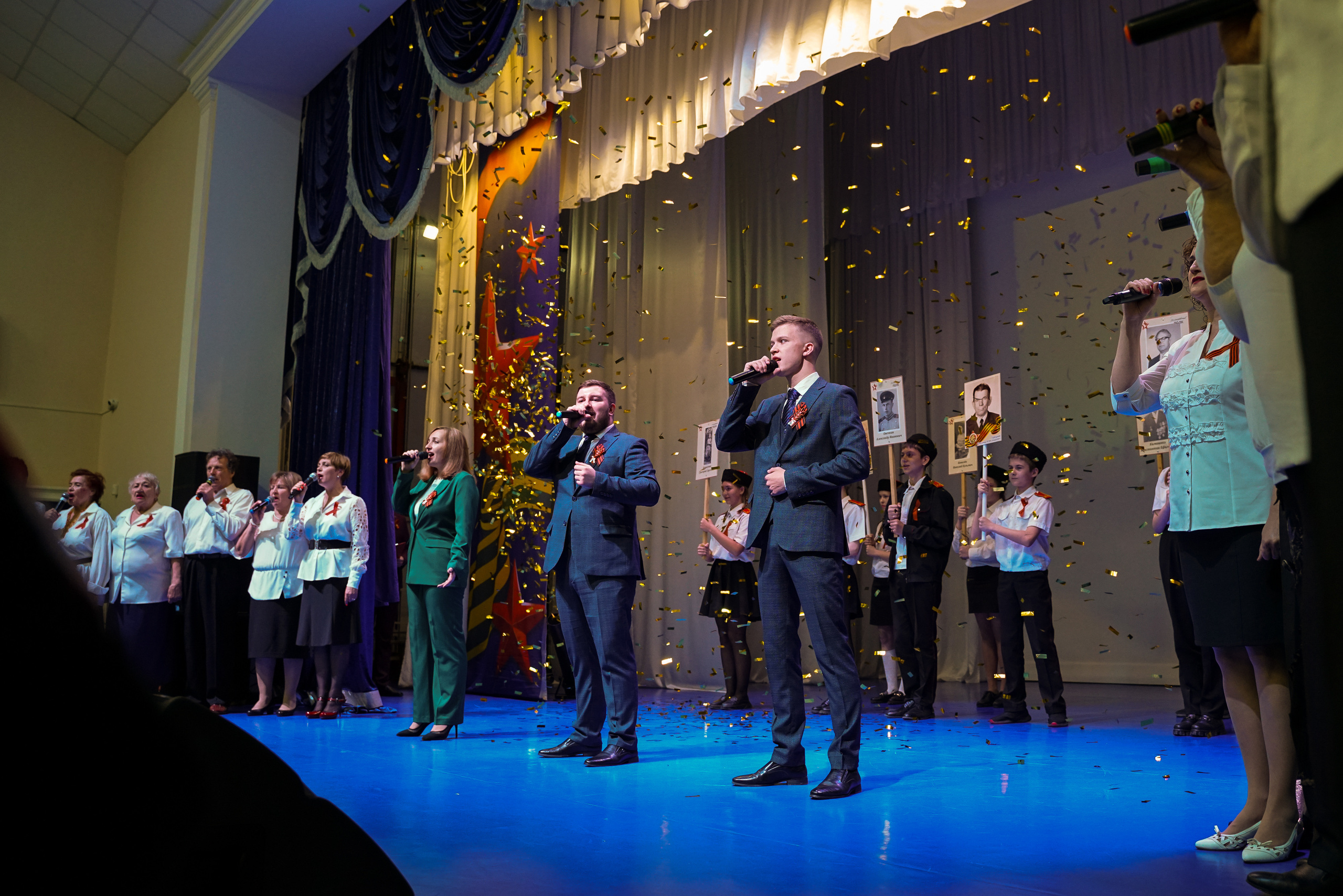 ДК Марьина Роща 9 мая. Жизнь курорта Кабардинка в фотографиях