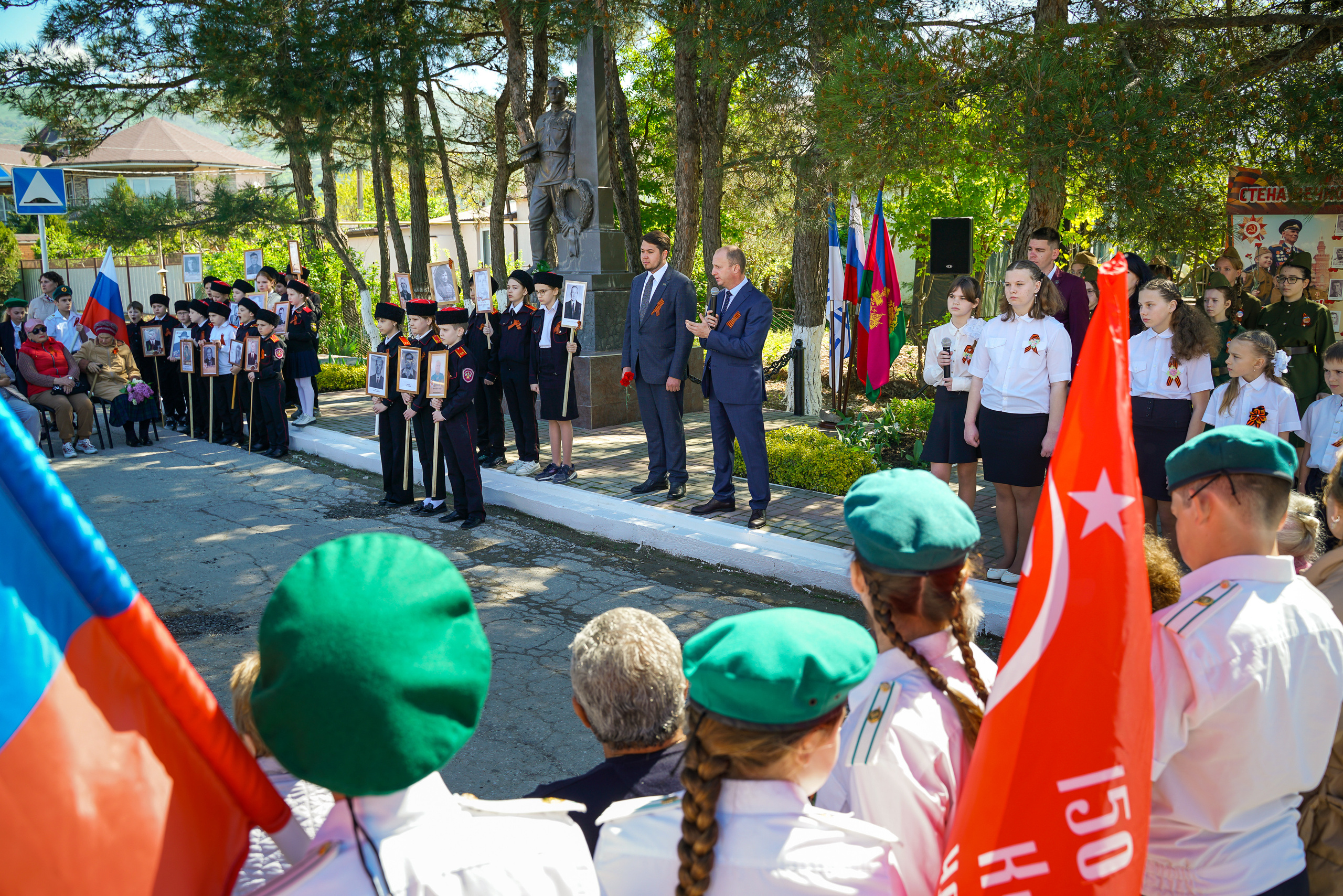 Митинг с. Виноградное. Жизнь курорта Кабардинка в фотографиях