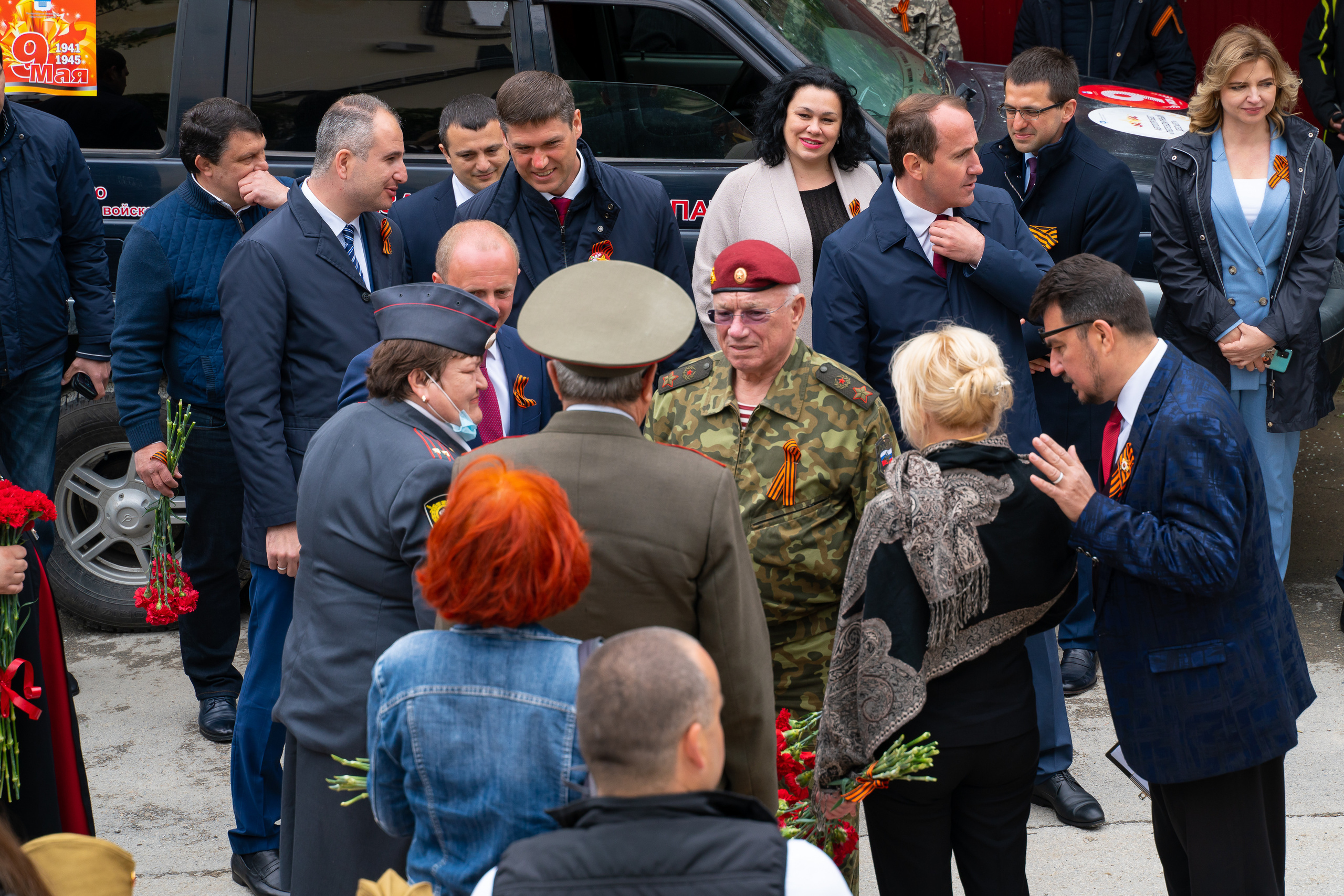 Открытие памятника. Марьина роща. Жизнь курорта Кабардинка в фотографиях