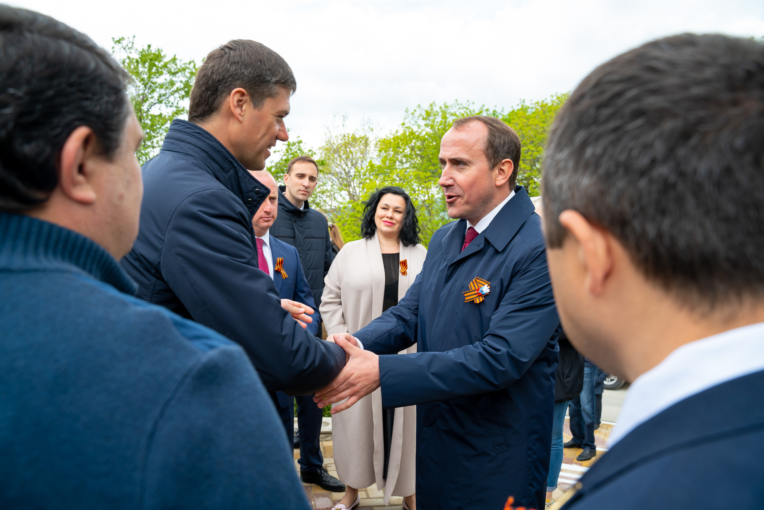 Открытие памятника. Марьина роща. Жизнь курорта Кабардинка в фотографиях