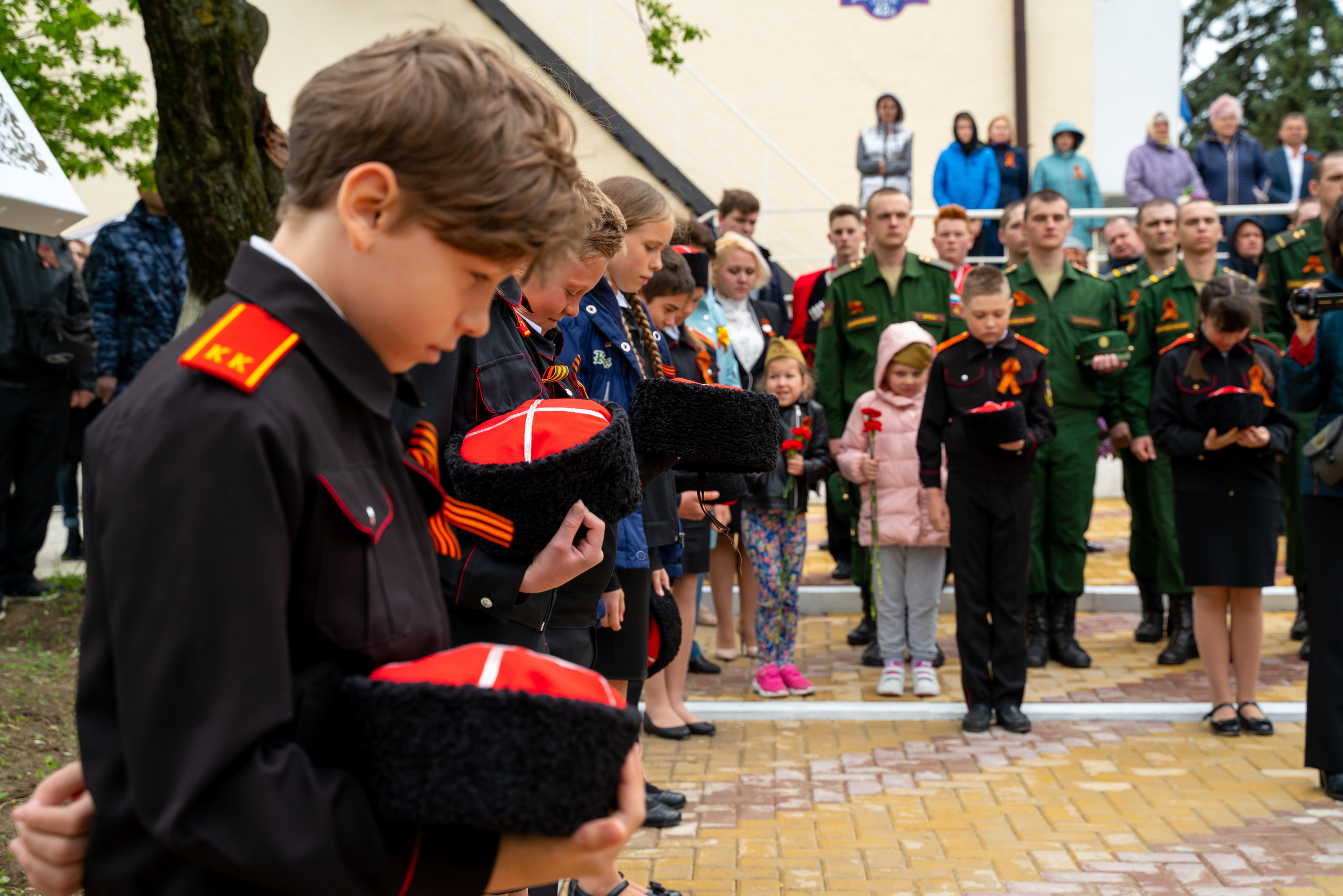 Открытие памятника. Марьина роща. Жизнь курорта Кабардинка в фотографиях
