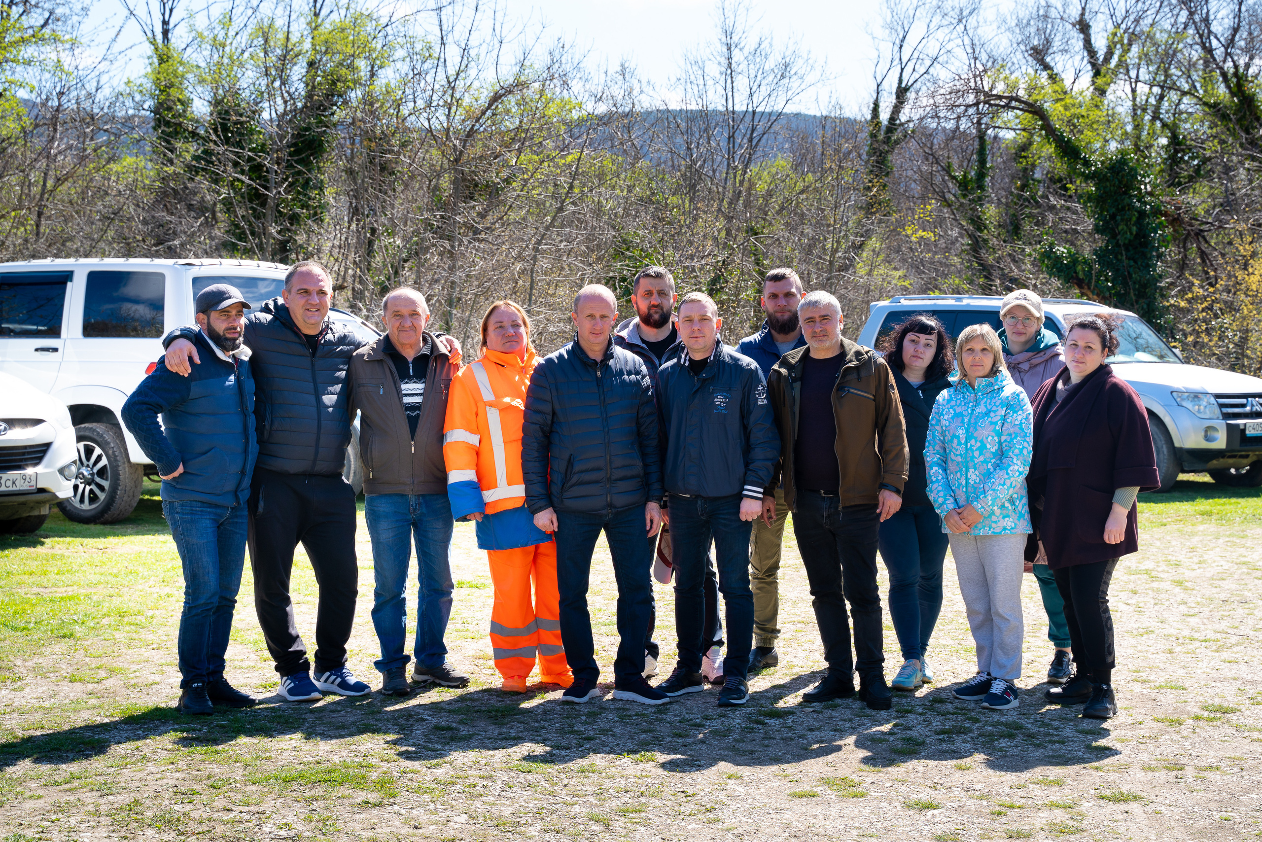Сельский субботник. Жизнь курорта Кабардинка в фотографиях