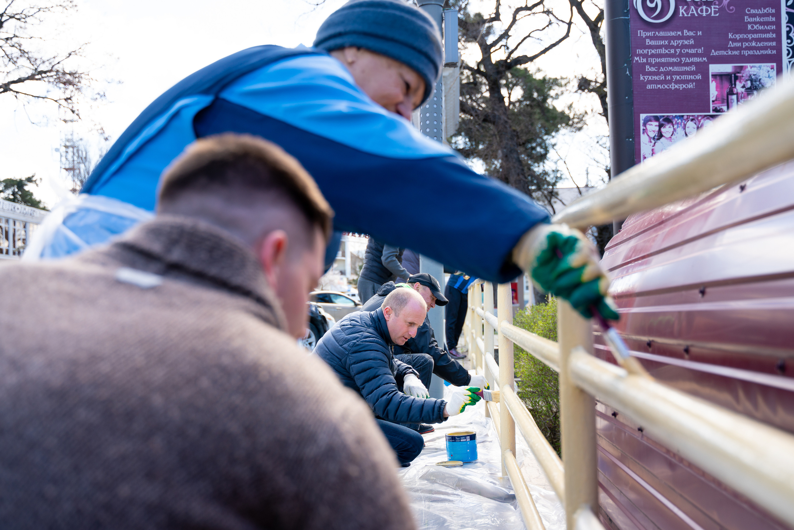 Сельский субботник. Жизнь курорта Кабардинка в фотографиях
