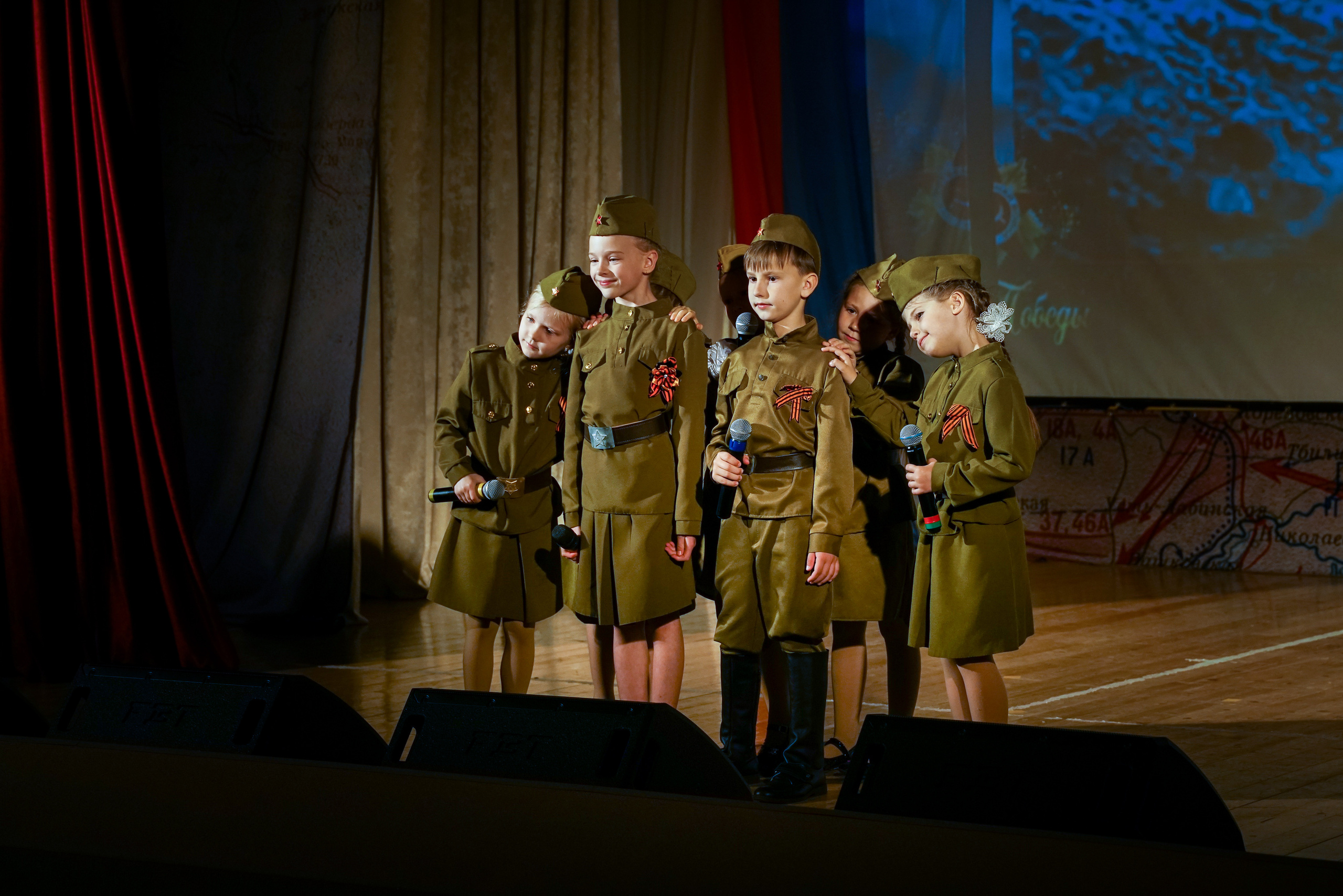 Концерт к 9 мая. ДК Кабардинка. Жизнь курорта Кабардинка в фотографиях