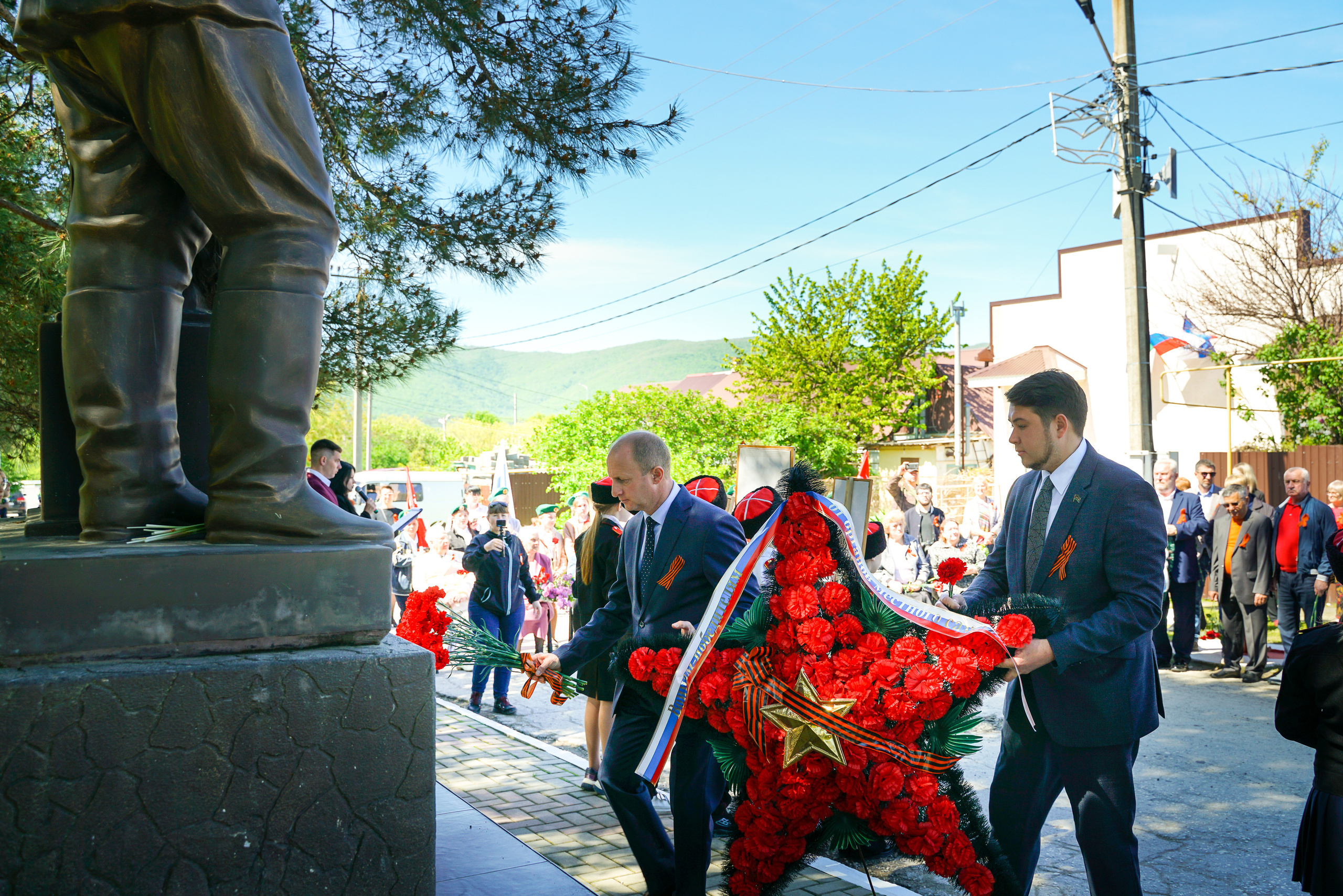 Митинг с. Виноградное. Жизнь курорта Кабардинка в фотографиях
