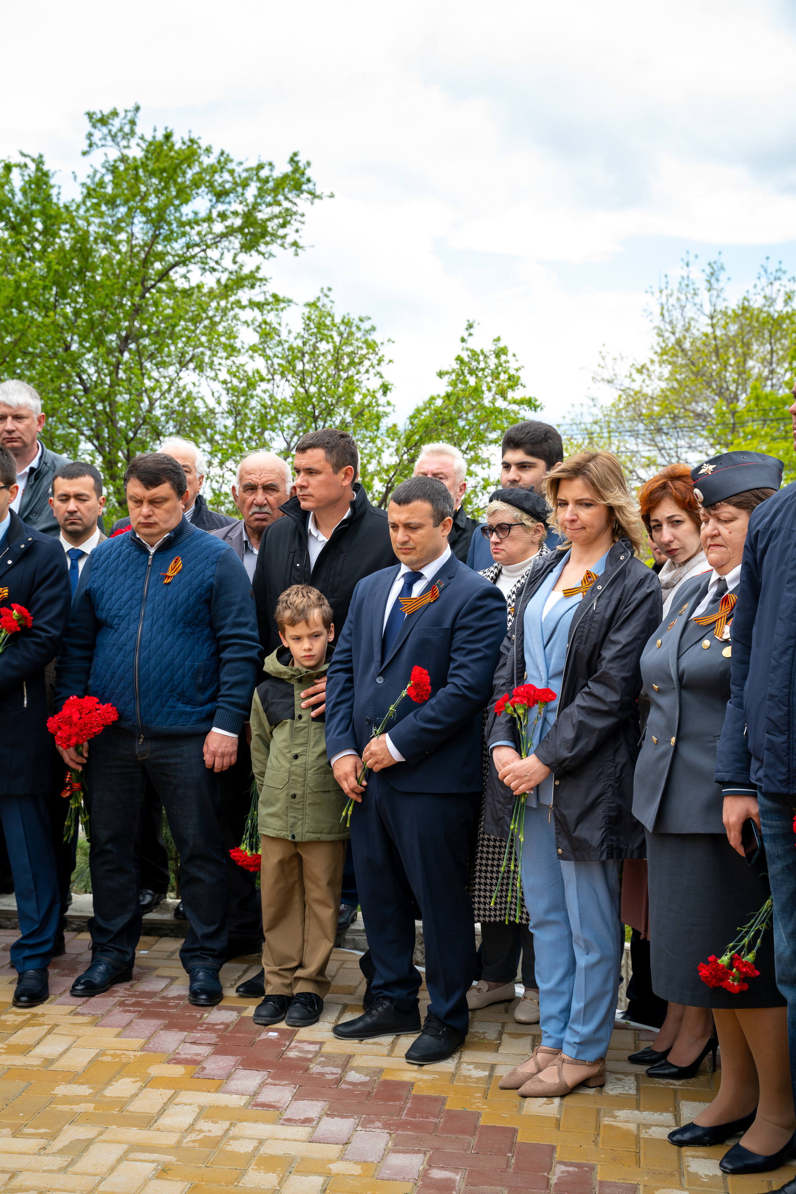 Открытие памятника. Марьина роща. Жизнь курорта Кабардинка в фотографиях