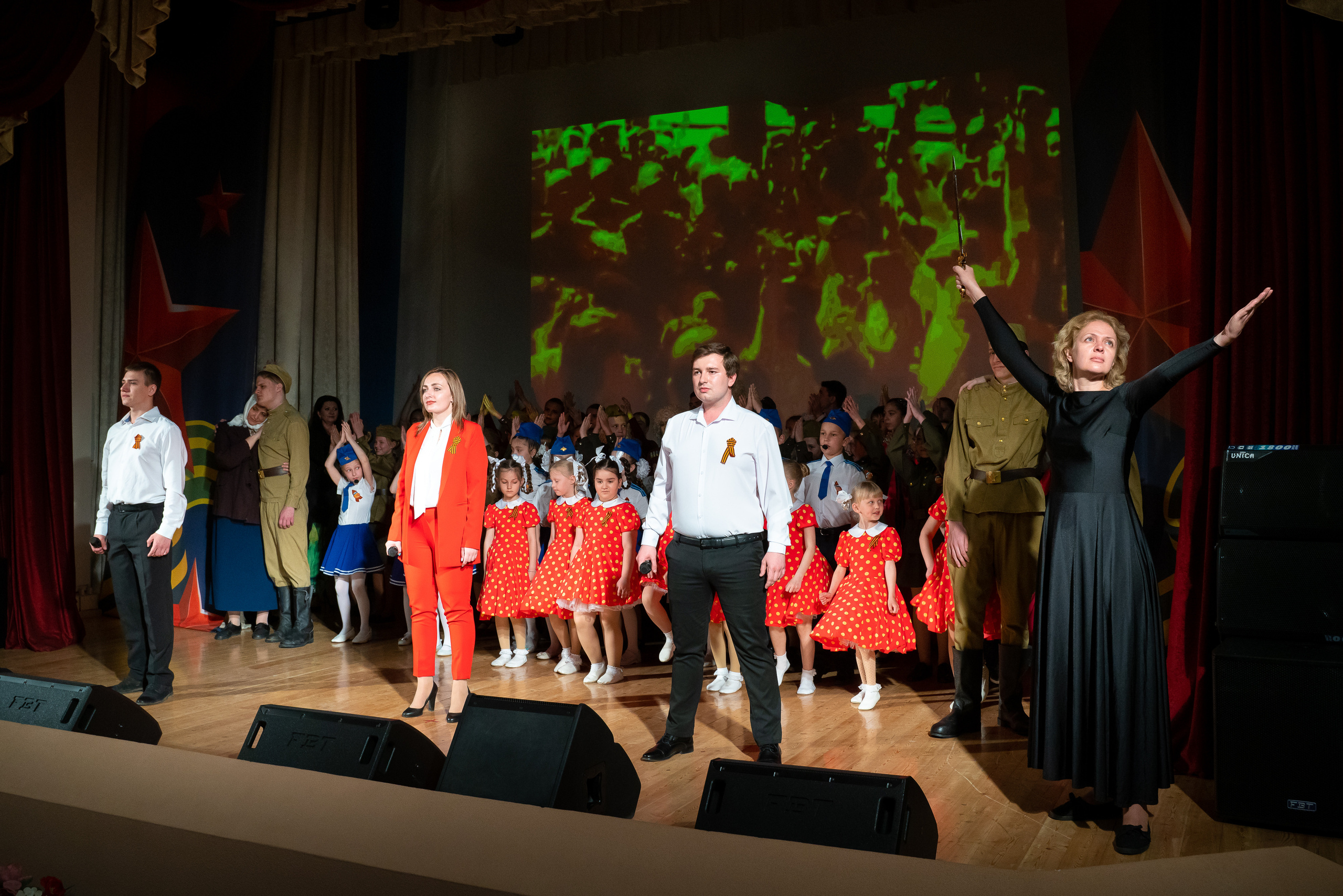 Концерт 9 мая. Жизнь курорта Кабардинка в фотографиях