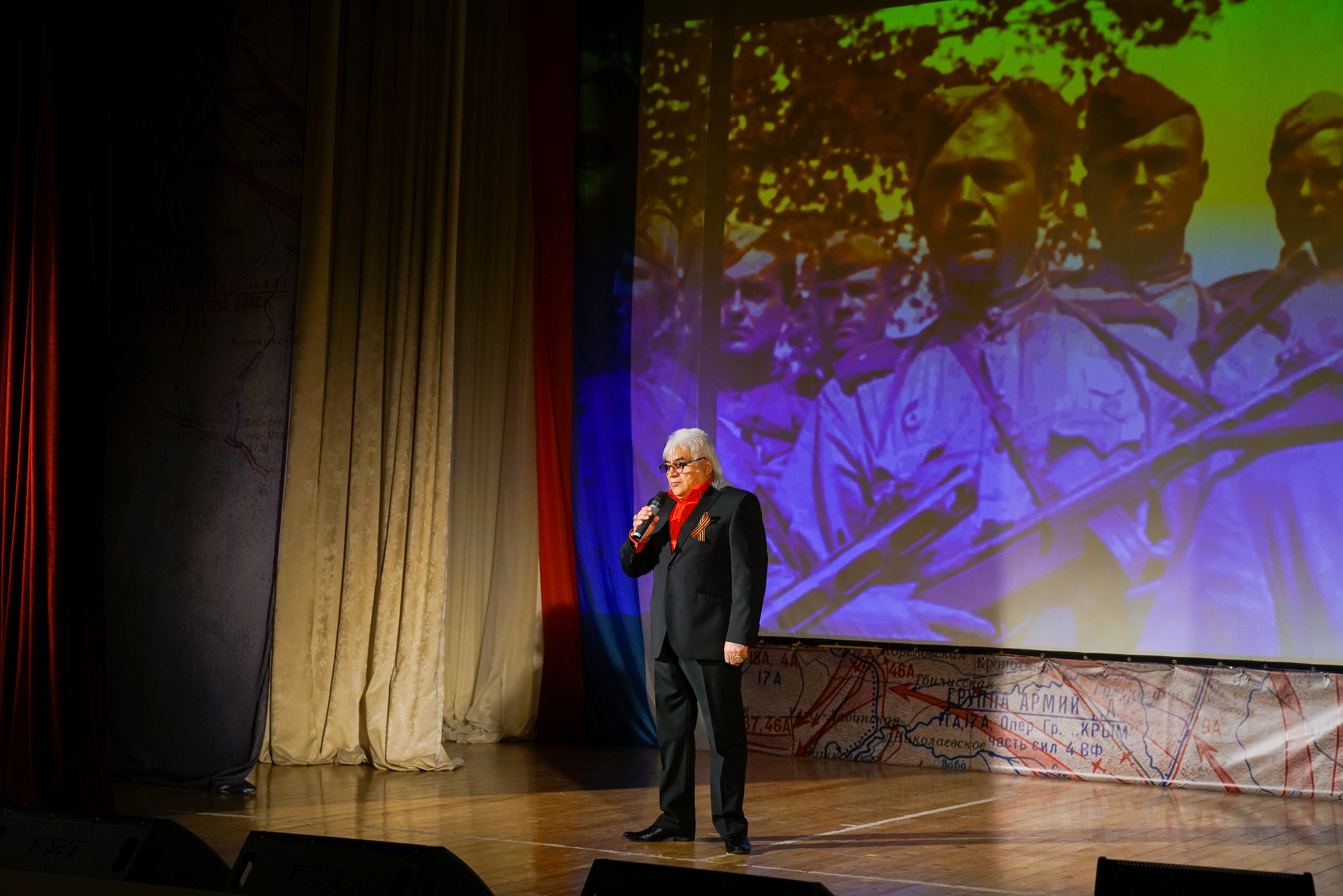 Концерт к 9 мая. ДК Кабардинка. Жизнь курорта Кабардинка в фотографиях