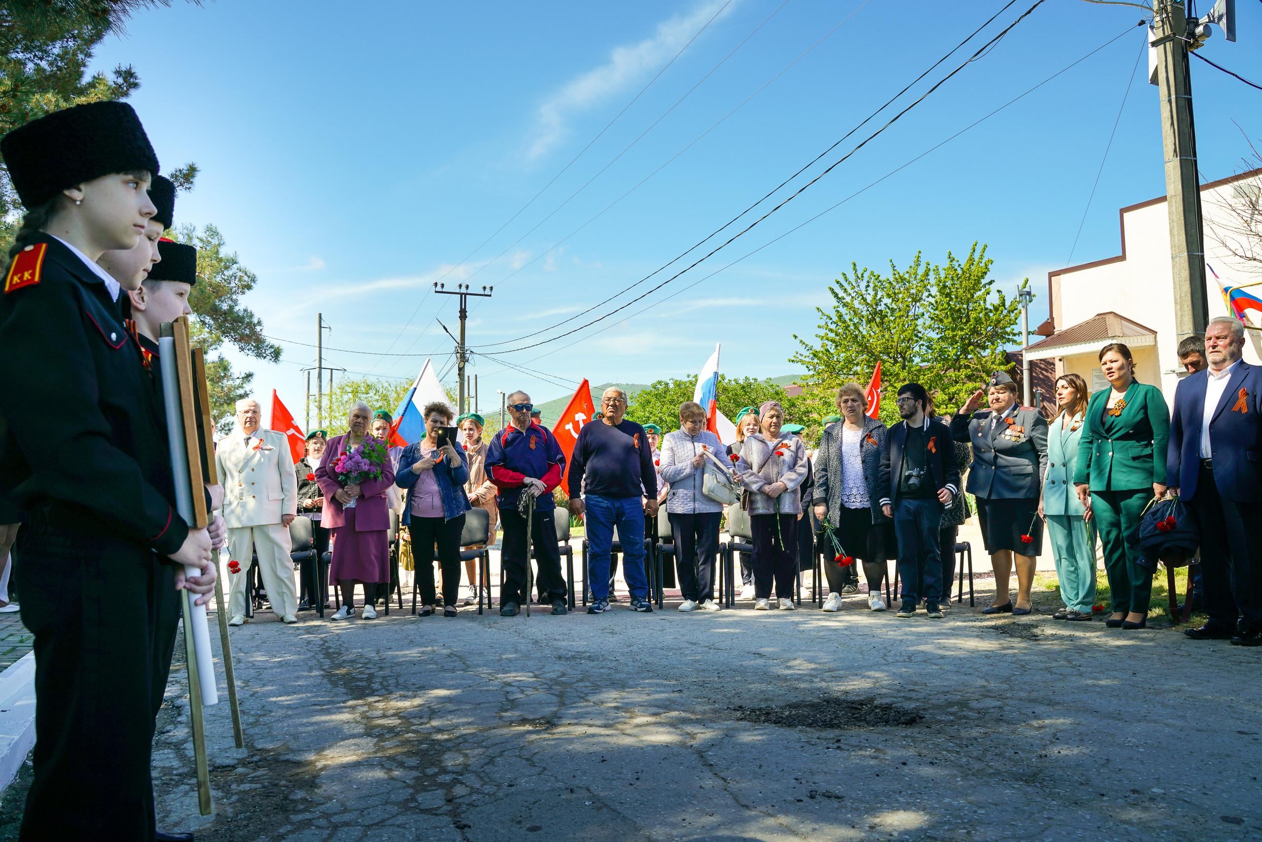 Митинг с. Виноградное. Жизнь курорта Кабардинка в фотографиях