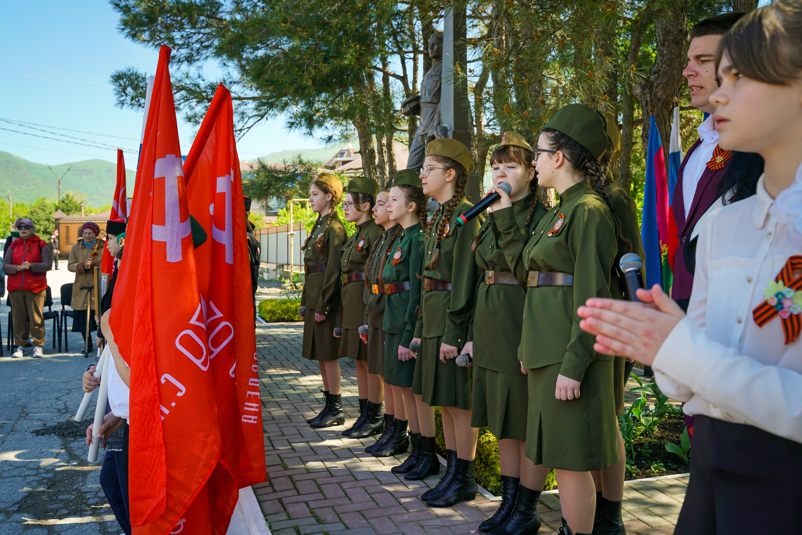 Митинг с. Виноградное. Жизнь курорта Кабардинка в фотографиях