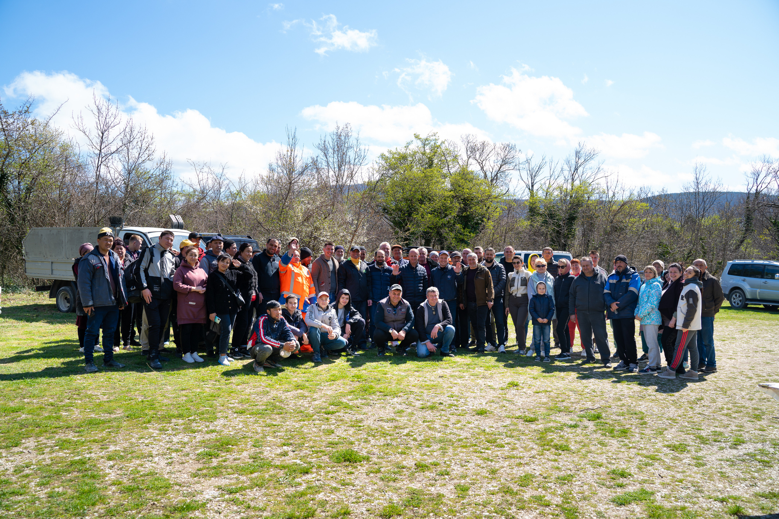 Сельский субботник. Жизнь курорта Кабардинка в фотографиях