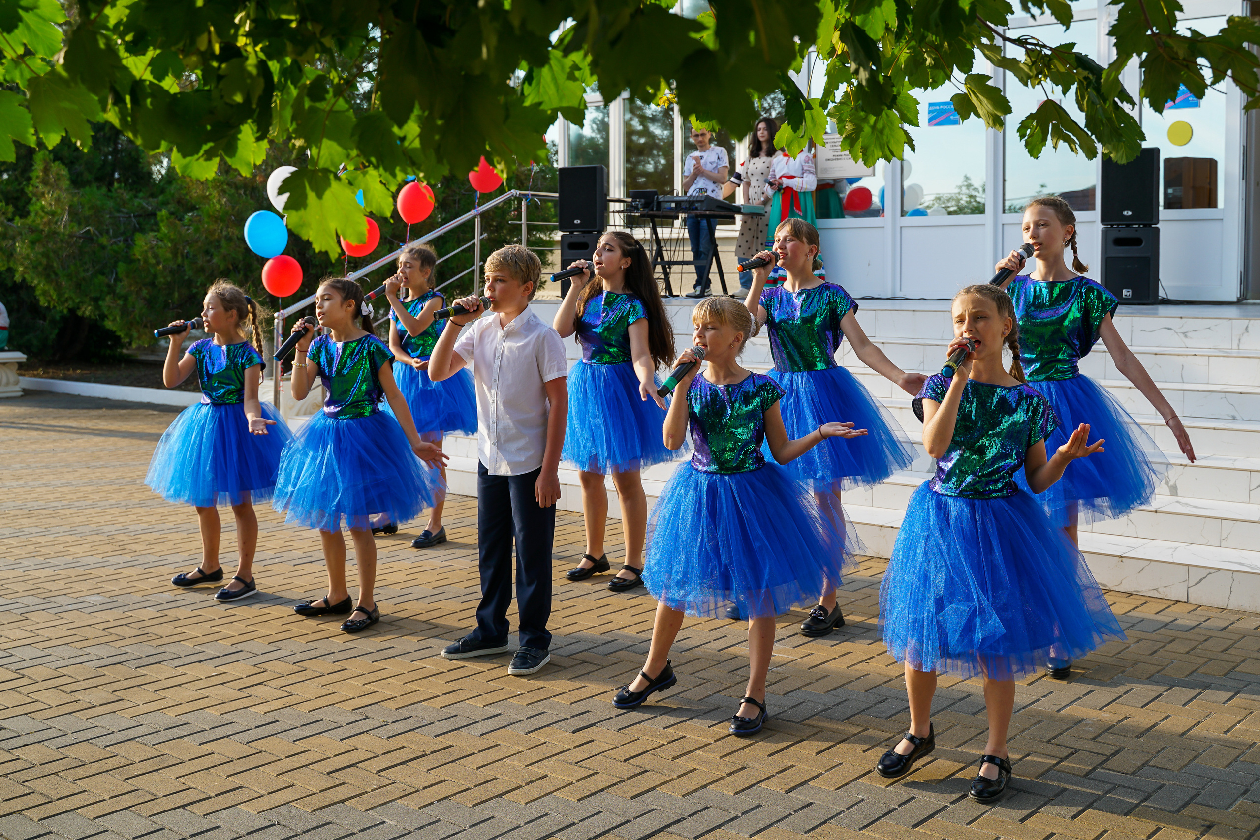 День России. Концерт. Жизнь курорта Кабардинка в фотографиях