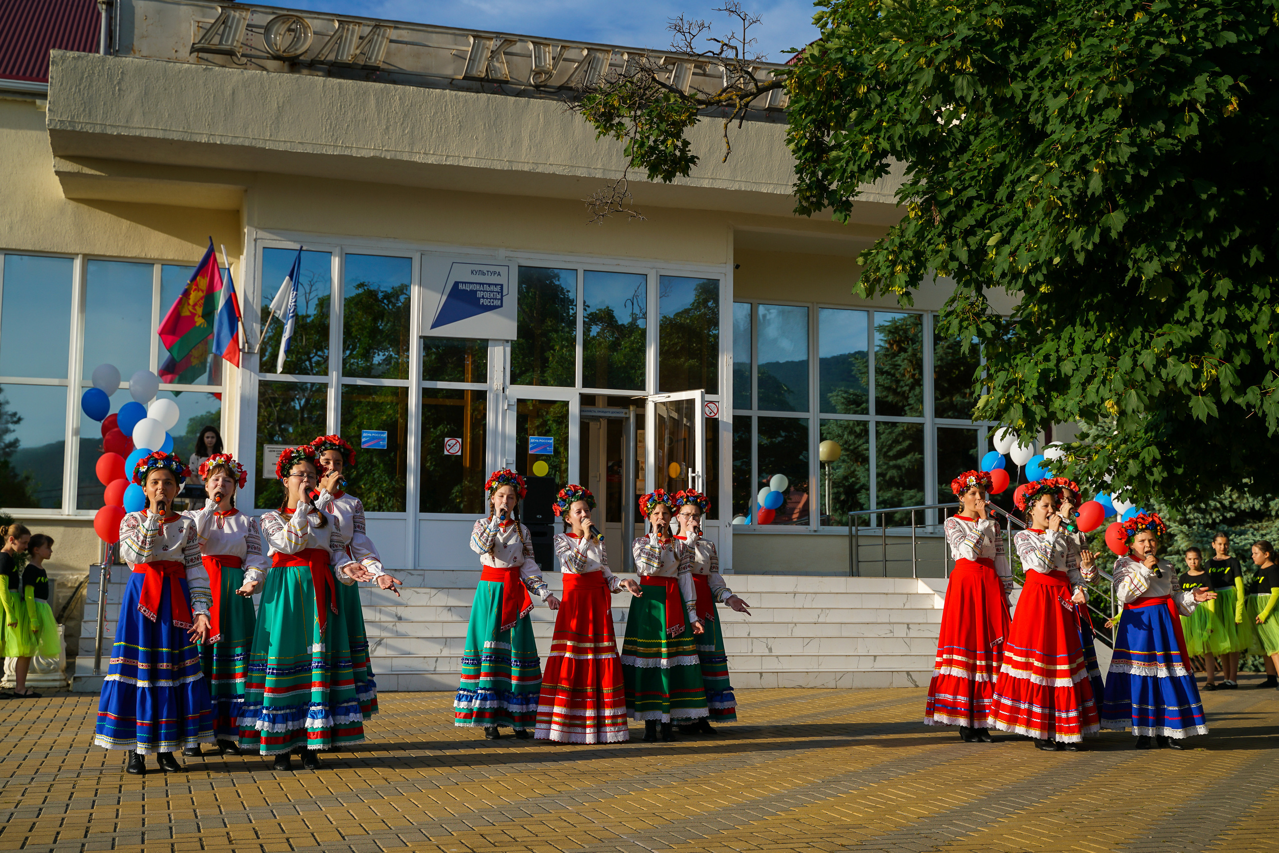 День России. Концерт. Жизнь курорта Кабардинка в фотографиях