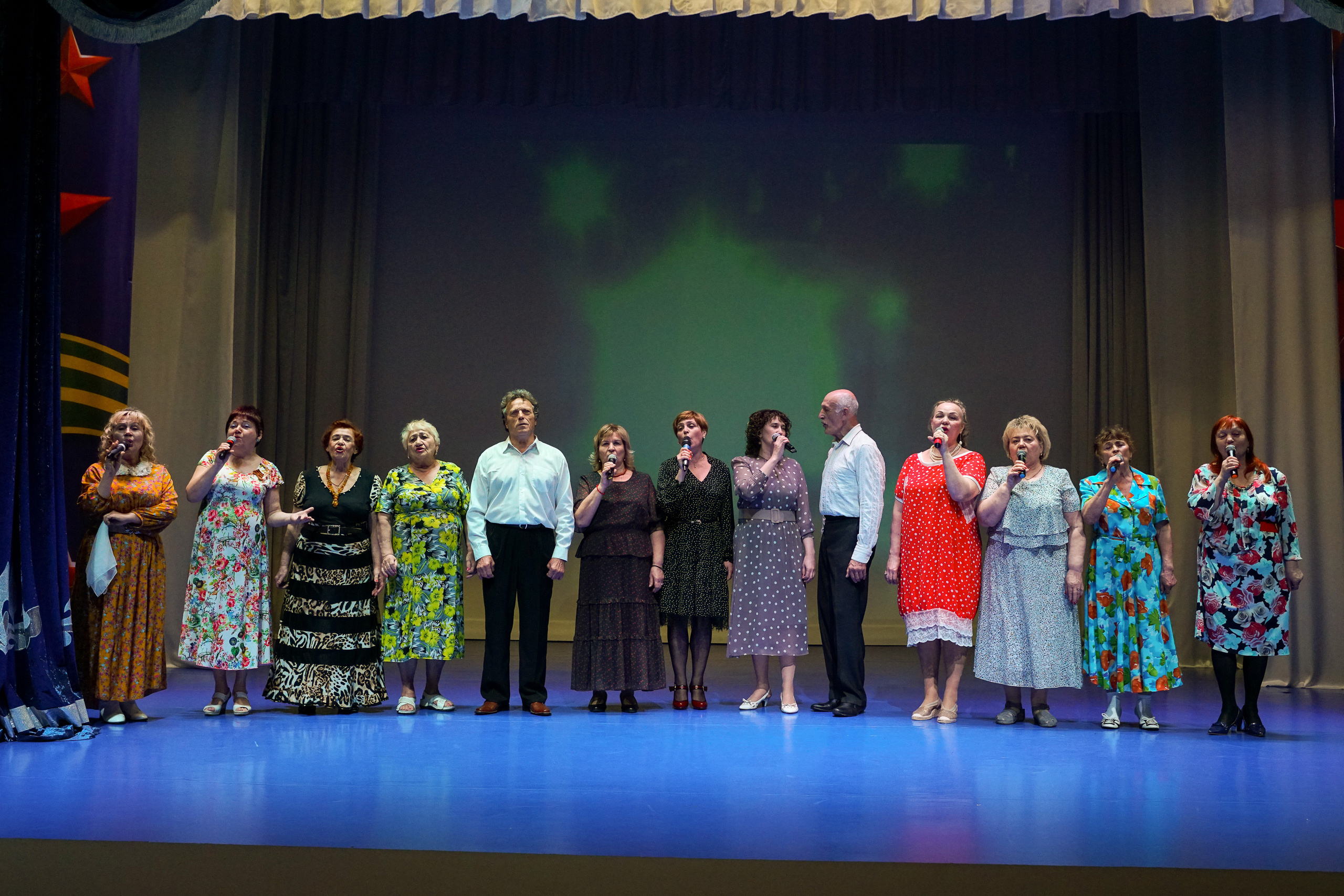 ДК Марьина Роща 9 мая. Жизнь курорта Кабардинка в фотографиях