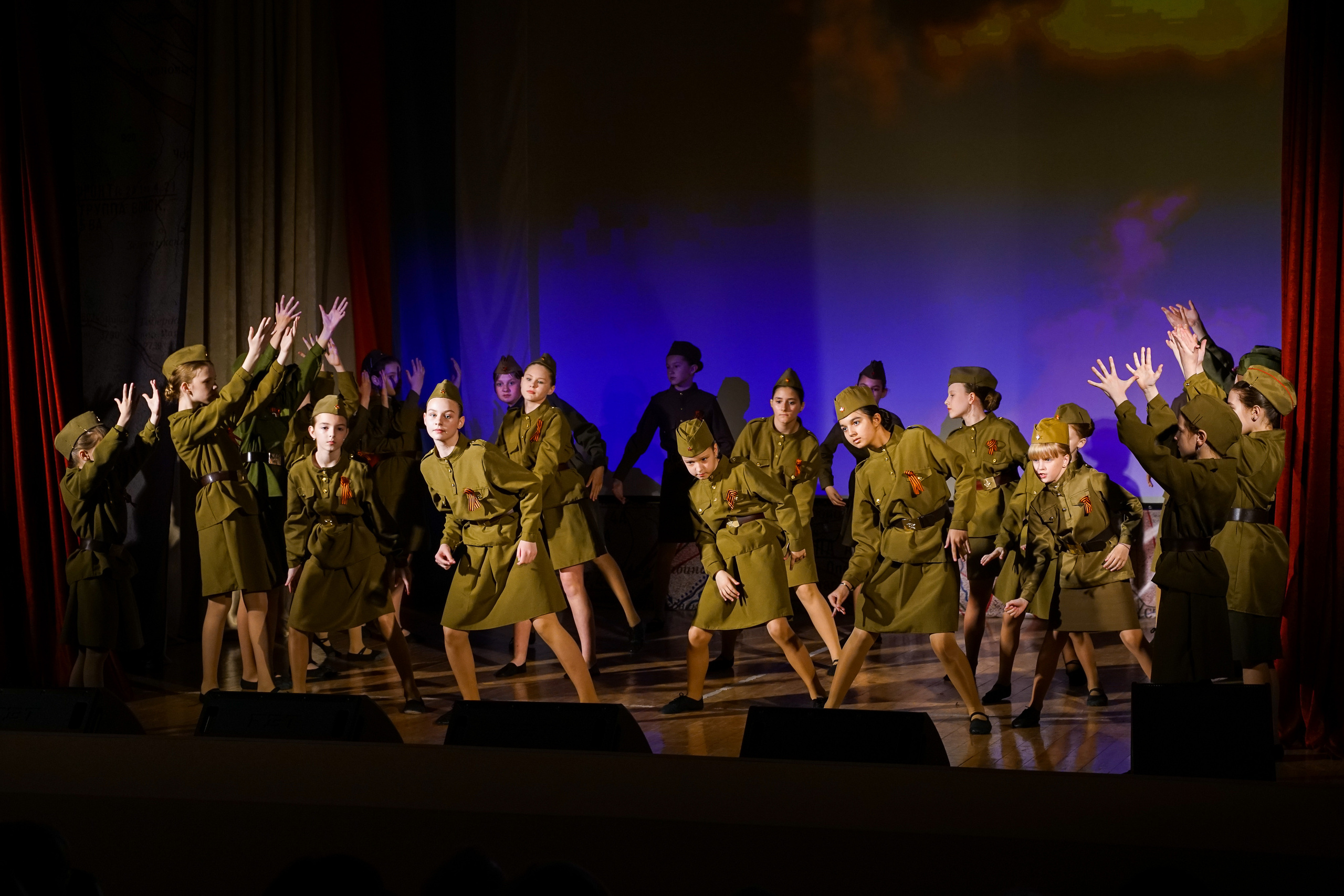 Концерт к 9 мая. ДК Кабардинка. Жизнь курорта Кабардинка в фотографиях