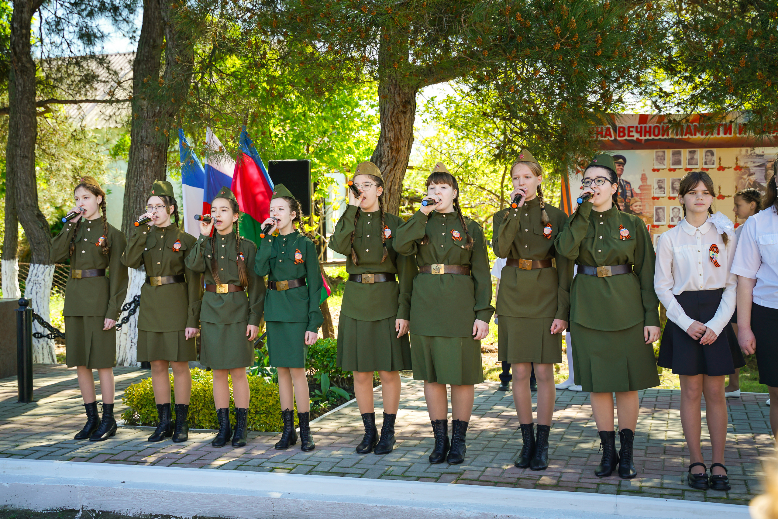 Митинг с. Виноградное. Жизнь курорта Кабардинка в фотографиях