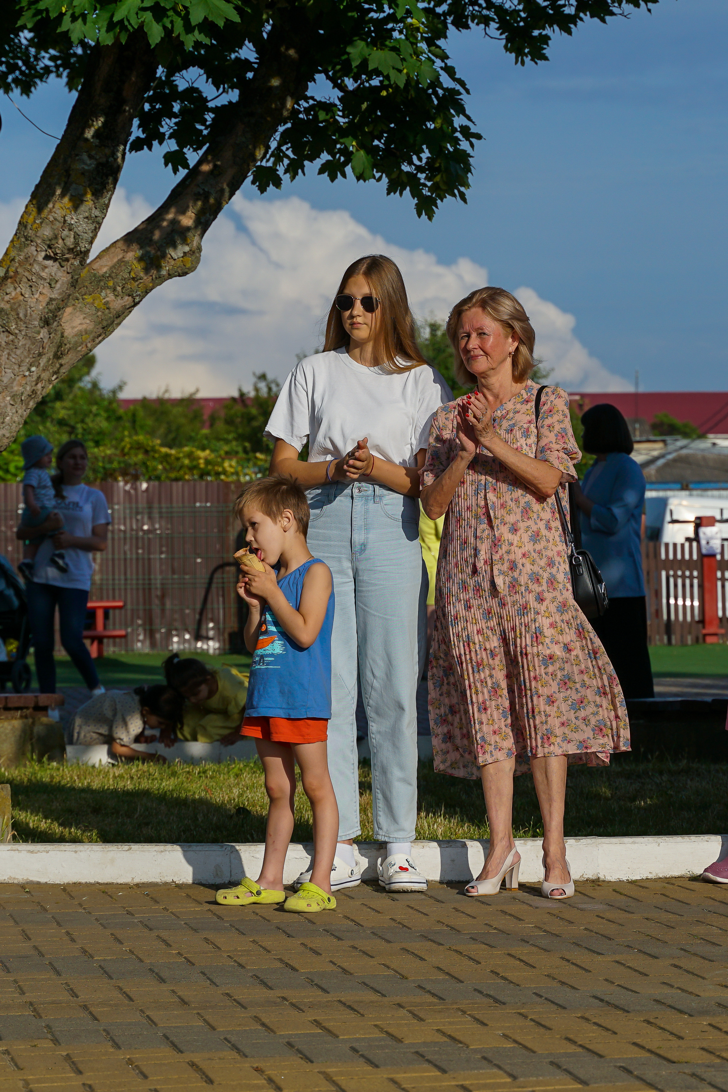 День России. Концерт. Жизнь курорта Кабардинка в фотографиях