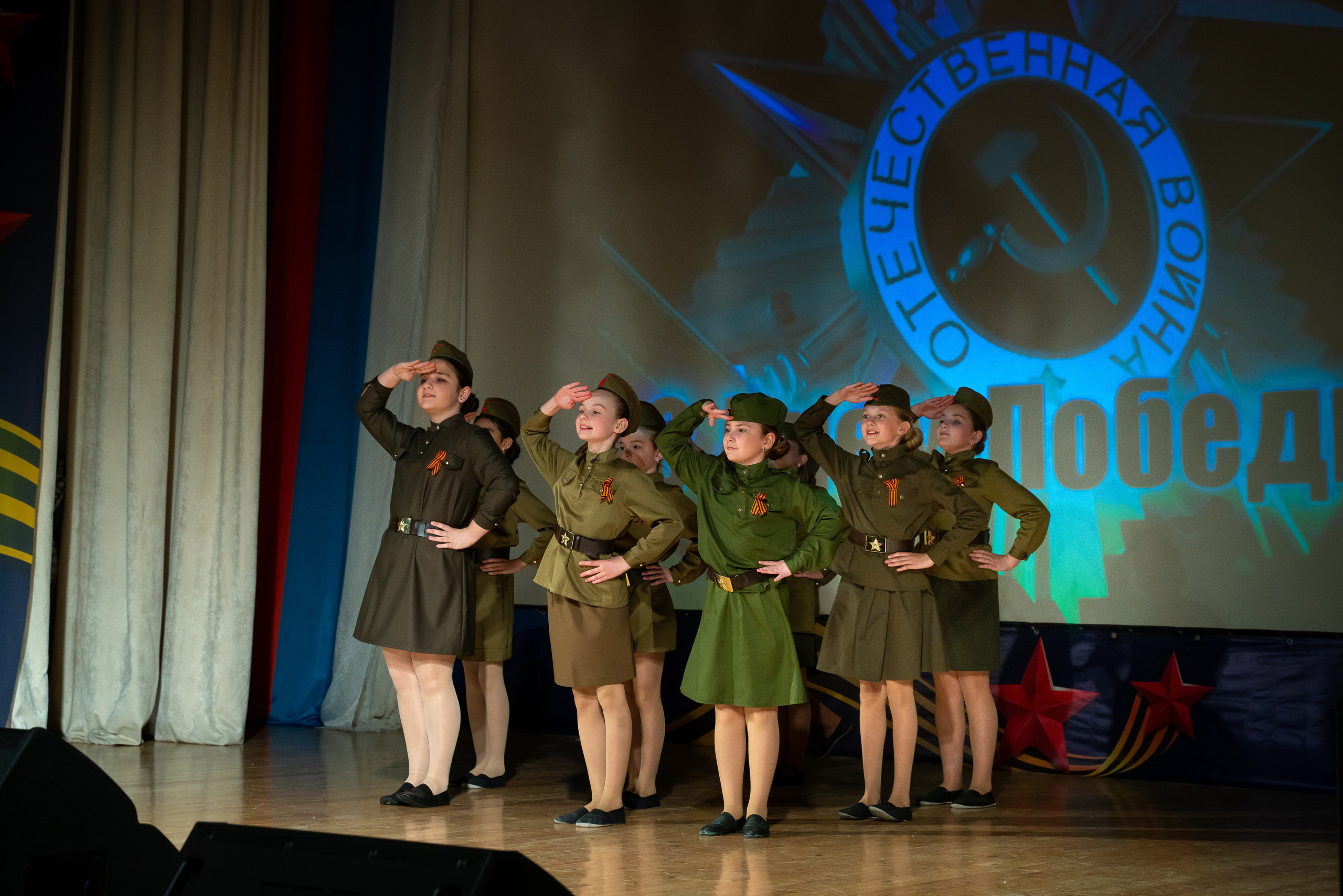 Концерт 9 мая. Жизнь курорта Кабардинка в фотографиях