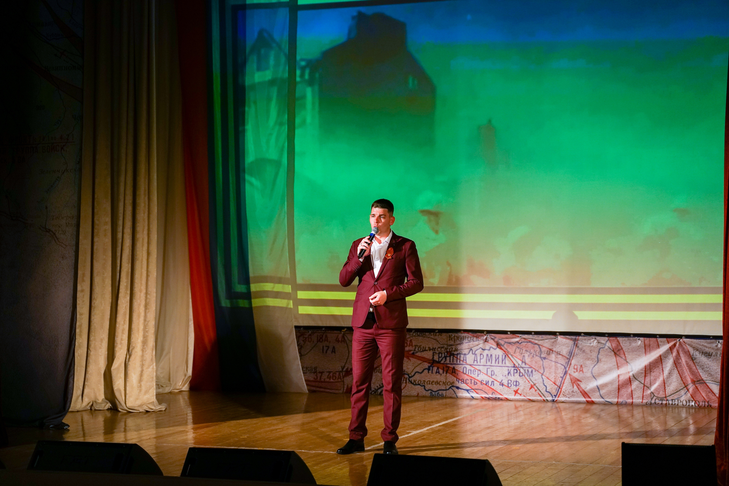 Концерт к 9 мая. ДК Кабардинка. Жизнь курорта Кабардинка в фотографиях