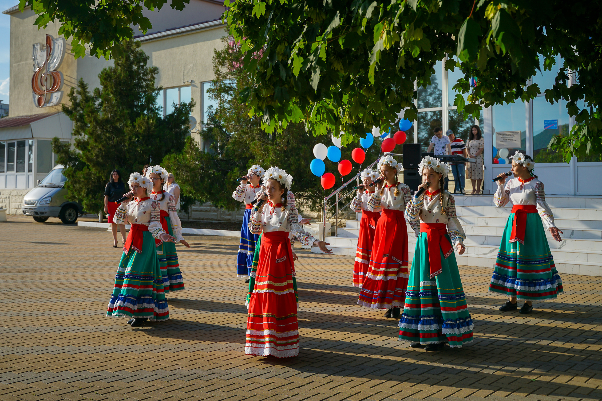 День России. Концерт. Жизнь курорта Кабардинка в фотографиях