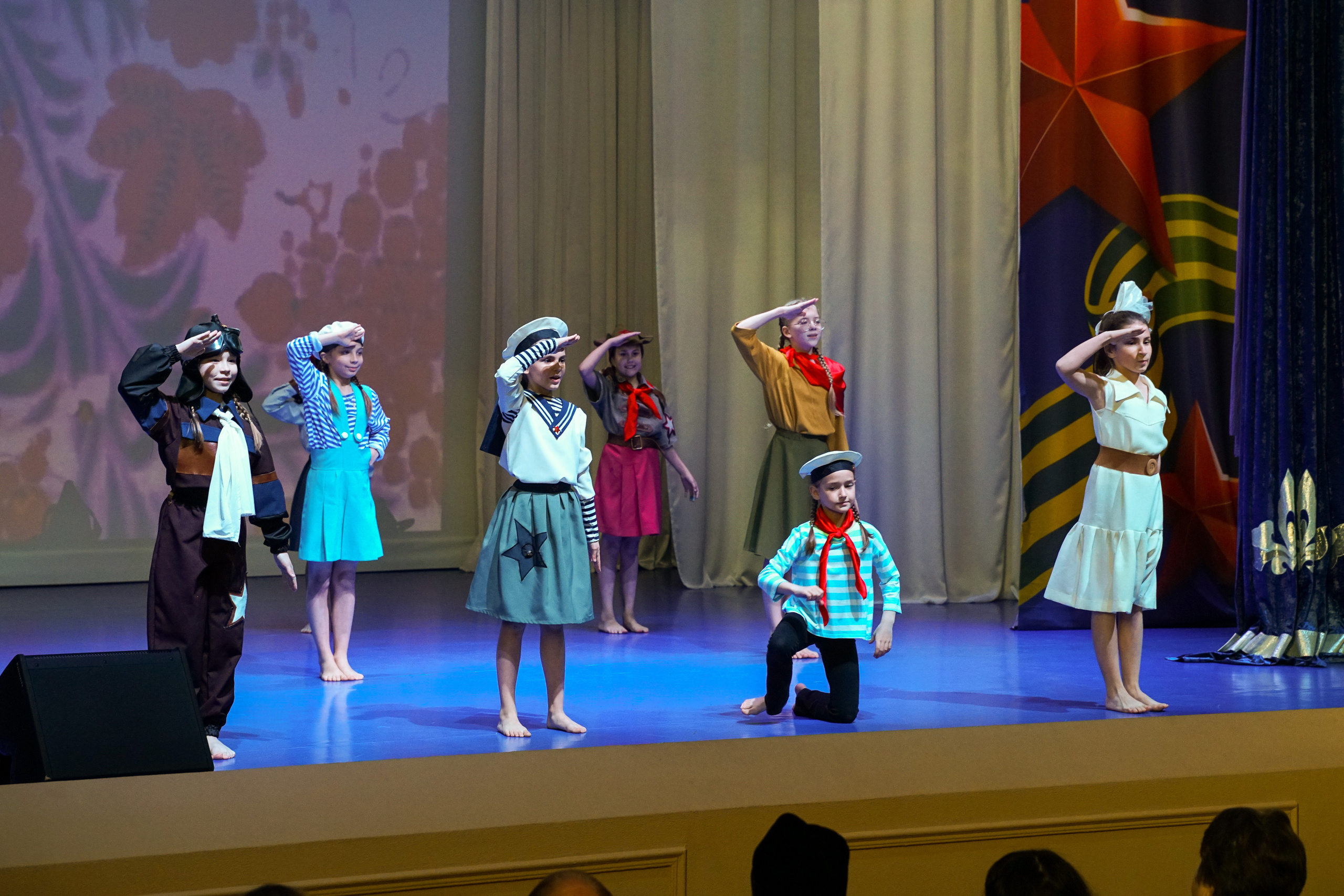 ДК Марьина Роща 9 мая. Жизнь курорта Кабардинка в фотографиях