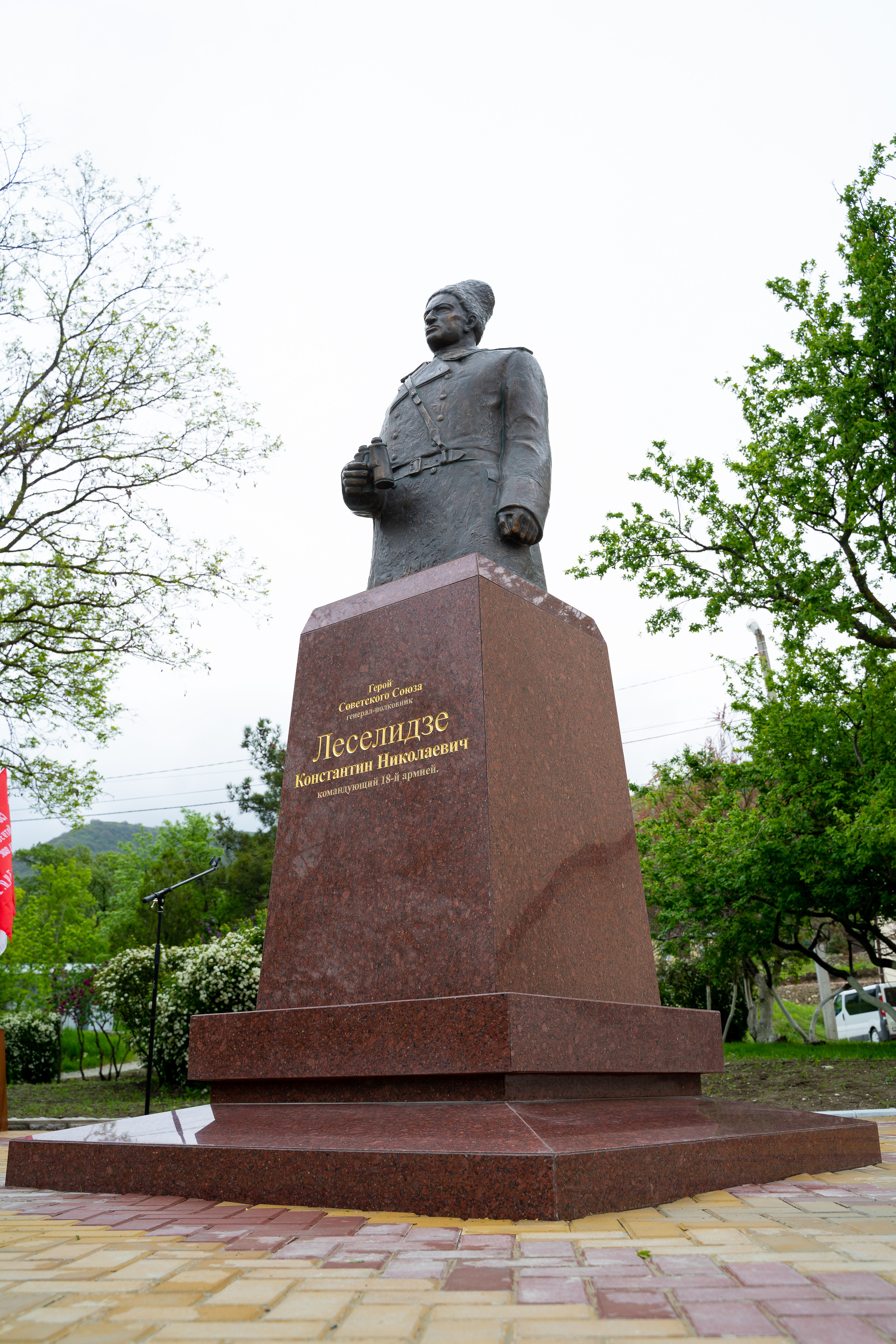 Открытие памятника. Марьина роща. Жизнь курорта Кабардинка в фотографиях