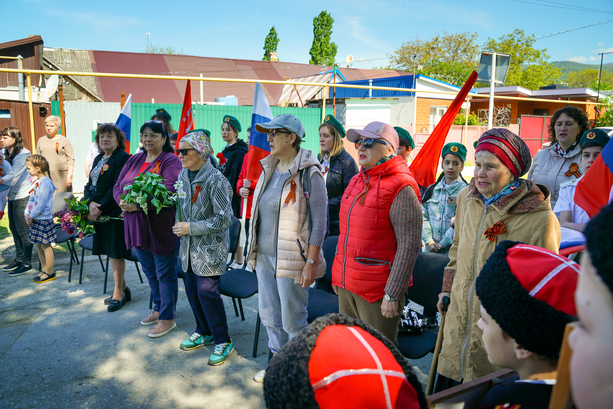 Митинг с. Виноградное. Жизнь курорта Кабардинка в фотографиях