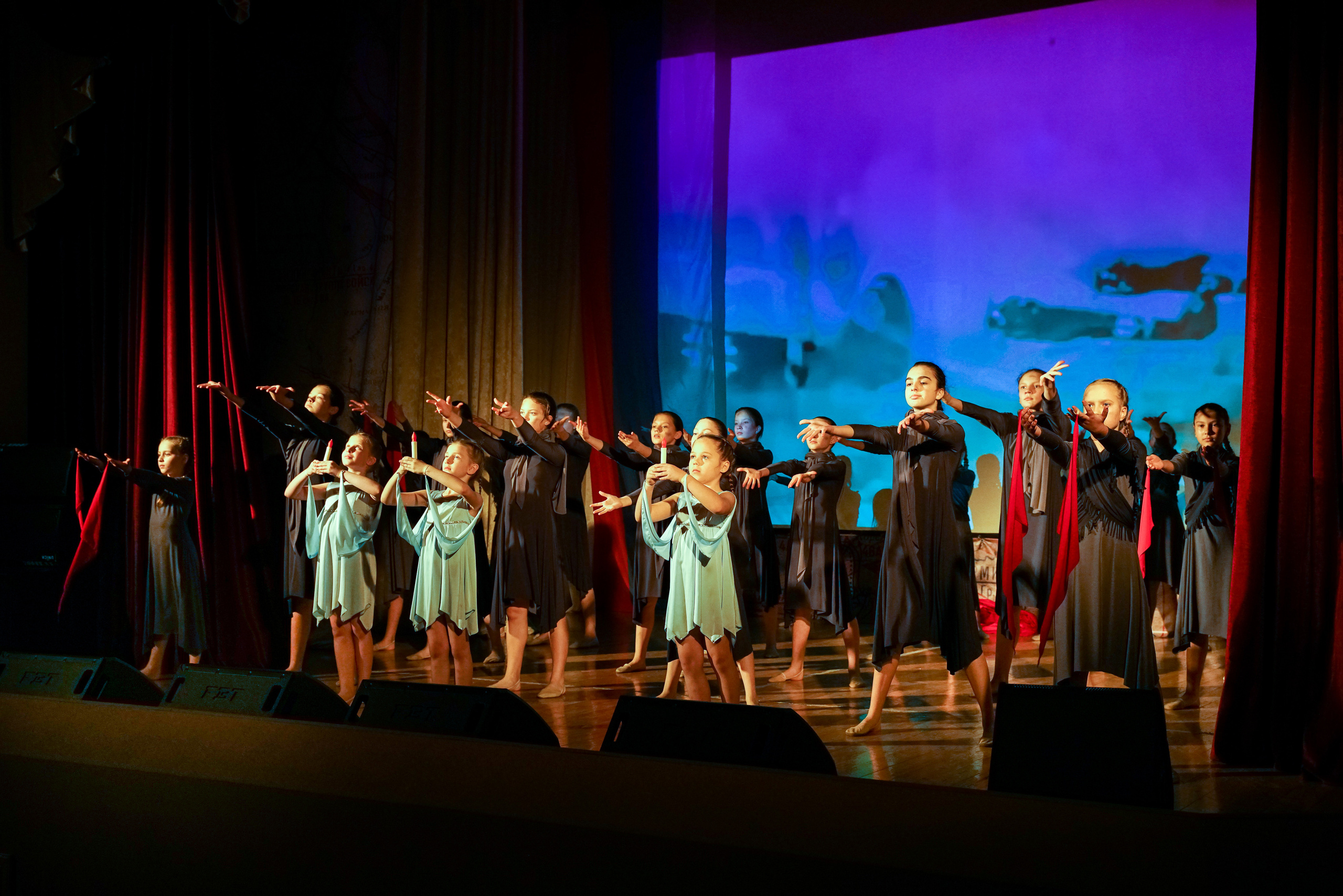 Концерт к 9 мая. ДК Кабардинка. Жизнь курорта Кабардинка в фотографиях