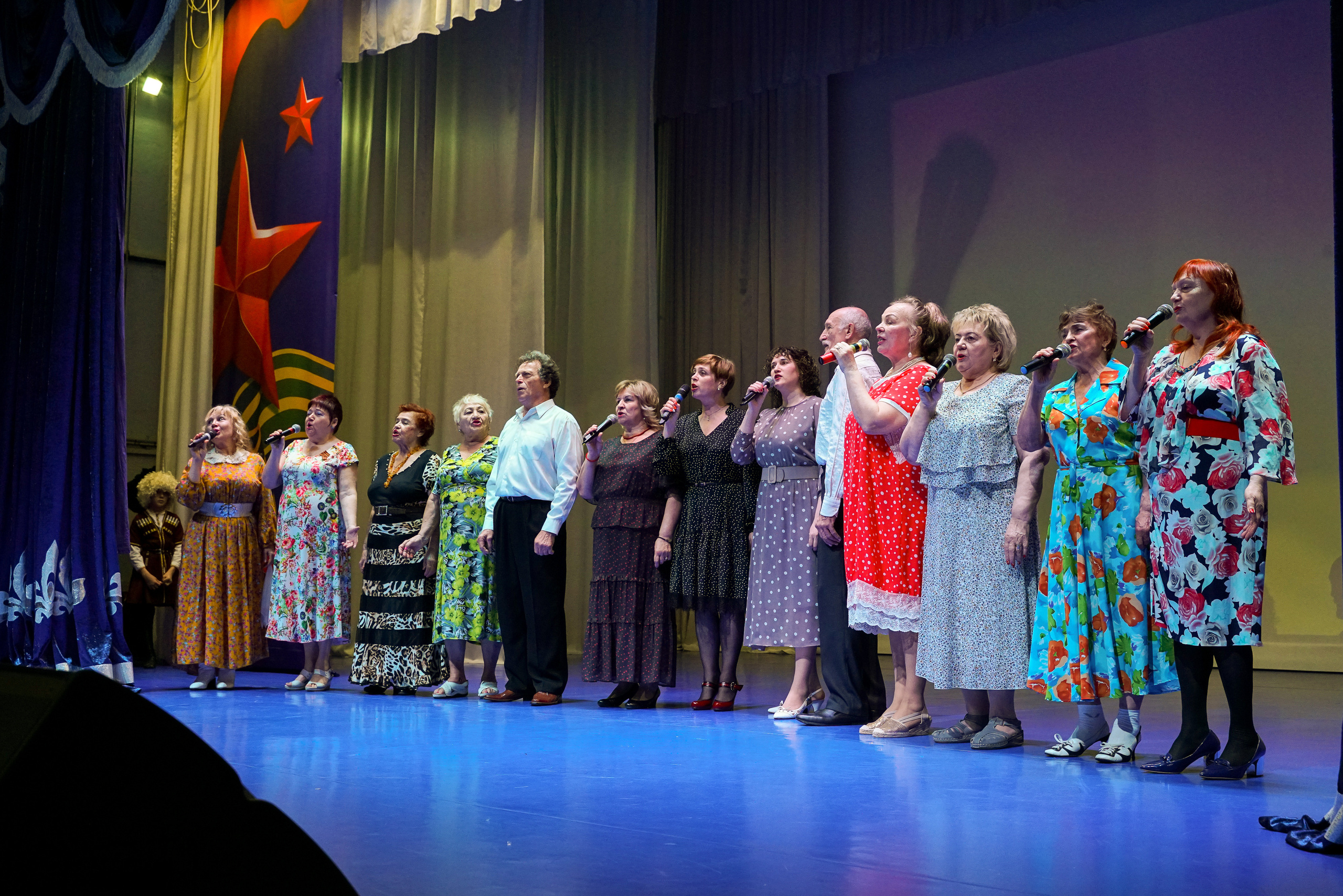 ДК Марьина Роща 9 мая. Жизнь курорта Кабардинка в фотографиях