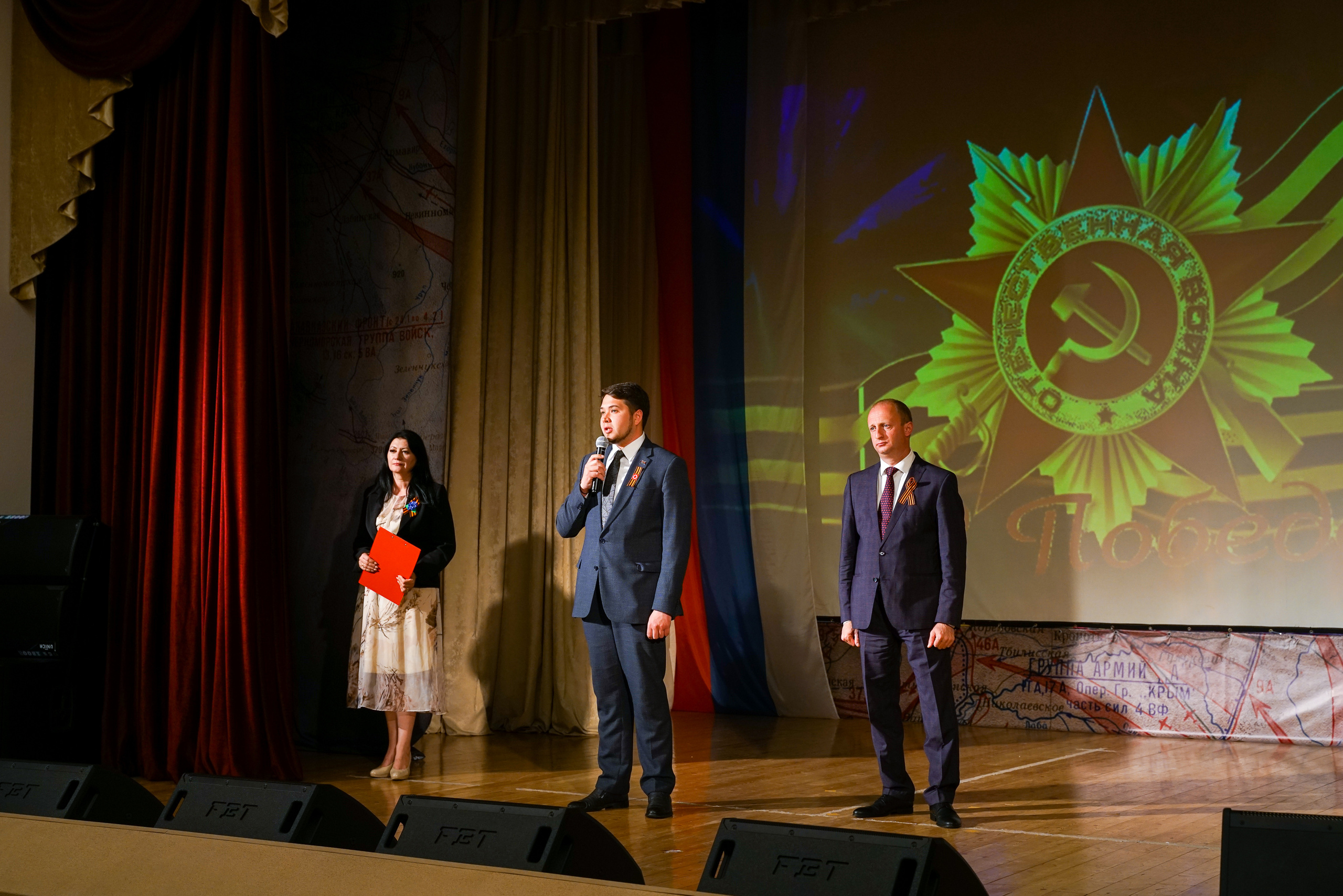 Концерт к 9 мая. ДК Кабардинка. Жизнь курорта Кабардинка в фотографиях